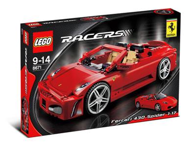 LEGO® Racers 8671-1 - Ferrari 430 Spider 1:17