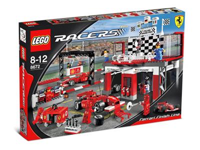LEGO® Racers 8672-1 Ferrari Finish Line