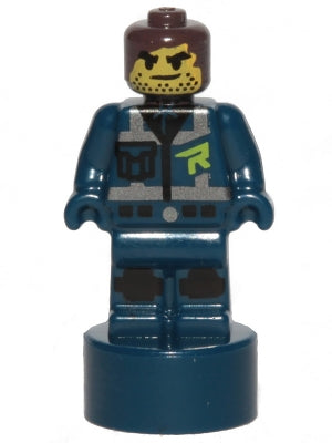 Preowned LEGO® Minifigure – The LEGO® Movie 2 90398pb042 Rex Dangervest Statuette/Trophy