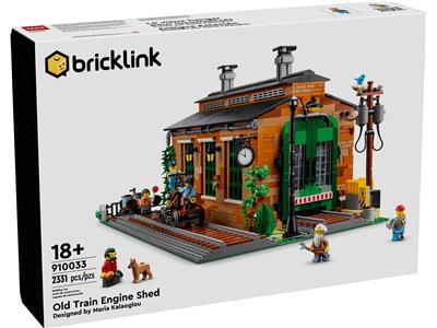 LEGO® BrickLink Designer Program 910033-1 Old Train Engine Shed