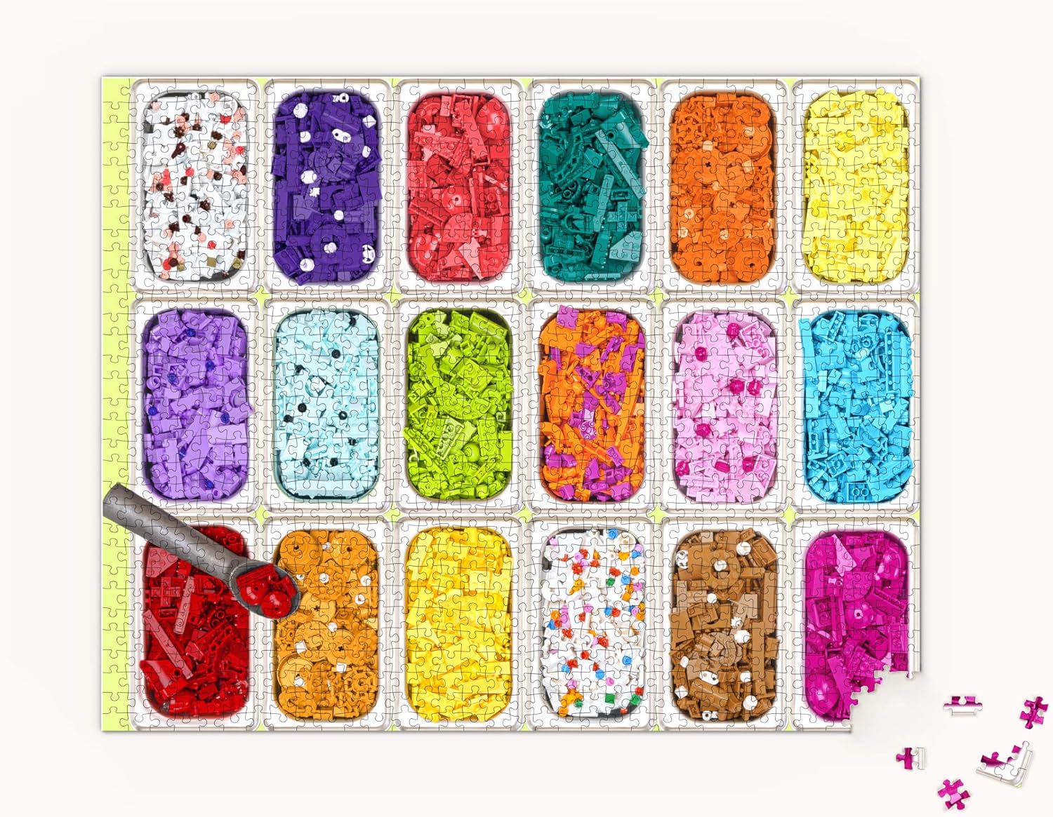 LEGO® Ice Cream Dream Puzzle – 1000 Piece | Colorful Dessert-Themed Jigsaw Puzzle