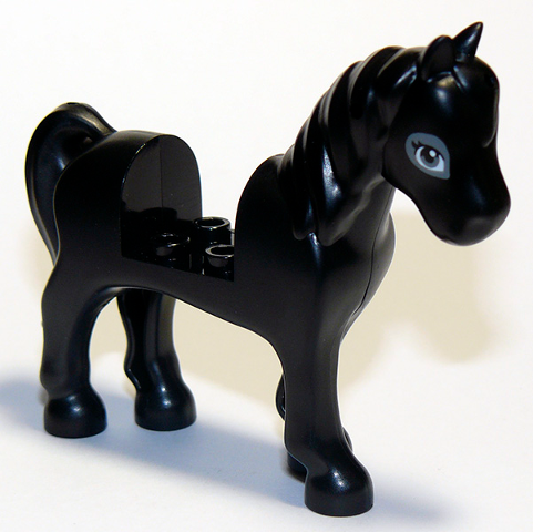 LEGO® 93083c01pb11 Horse, Friends Style with 2 x 2 Cutout with Dark Bluish Gray Eyes