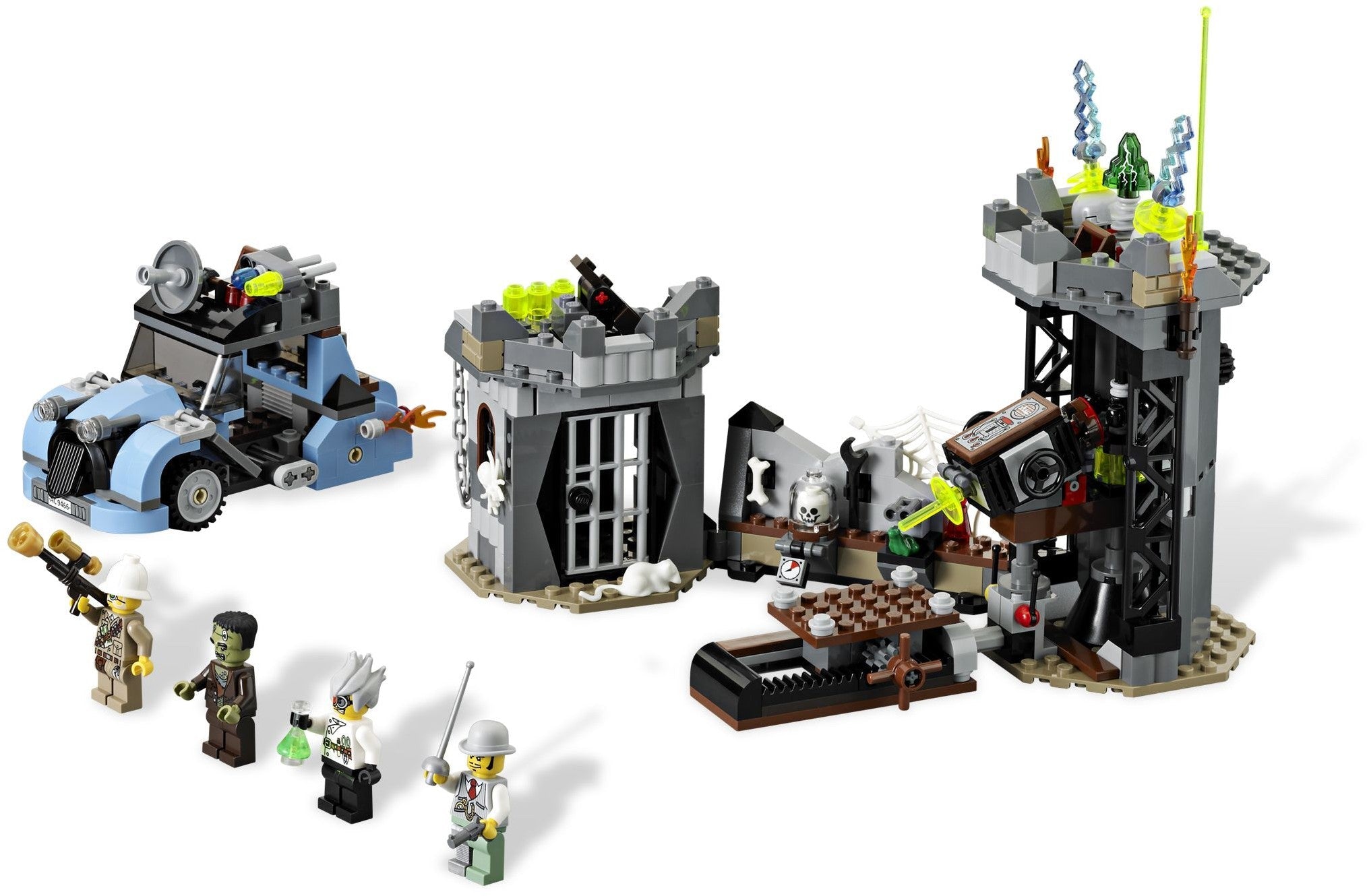 LEGO® Monster Fighters 9466 The Crazy Scientist & His Monster Building Kit