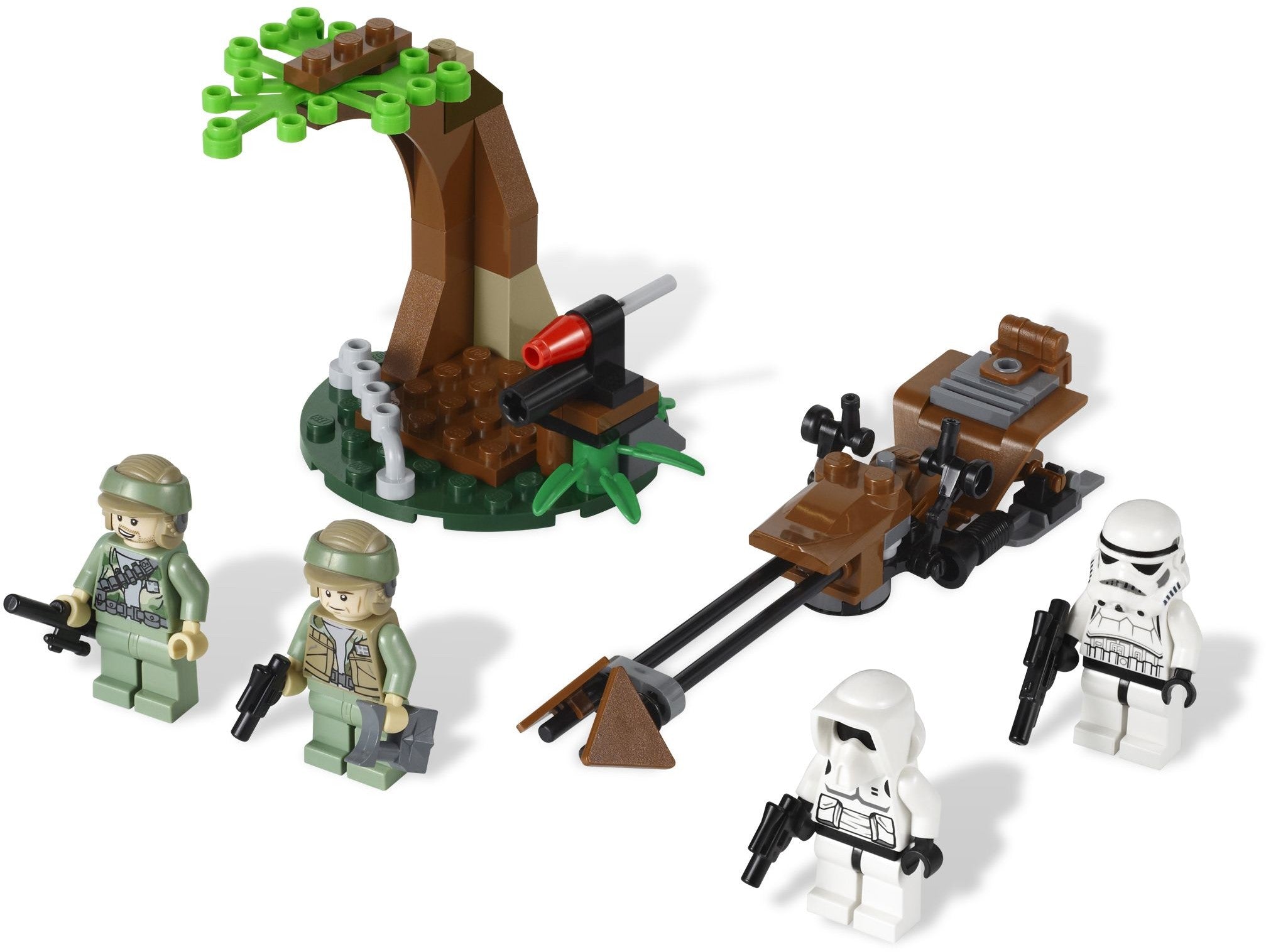 LEGO® Star Wars 9489 Endor Rebel Trooper & Imperial Trooper Battle Pack Building Kit