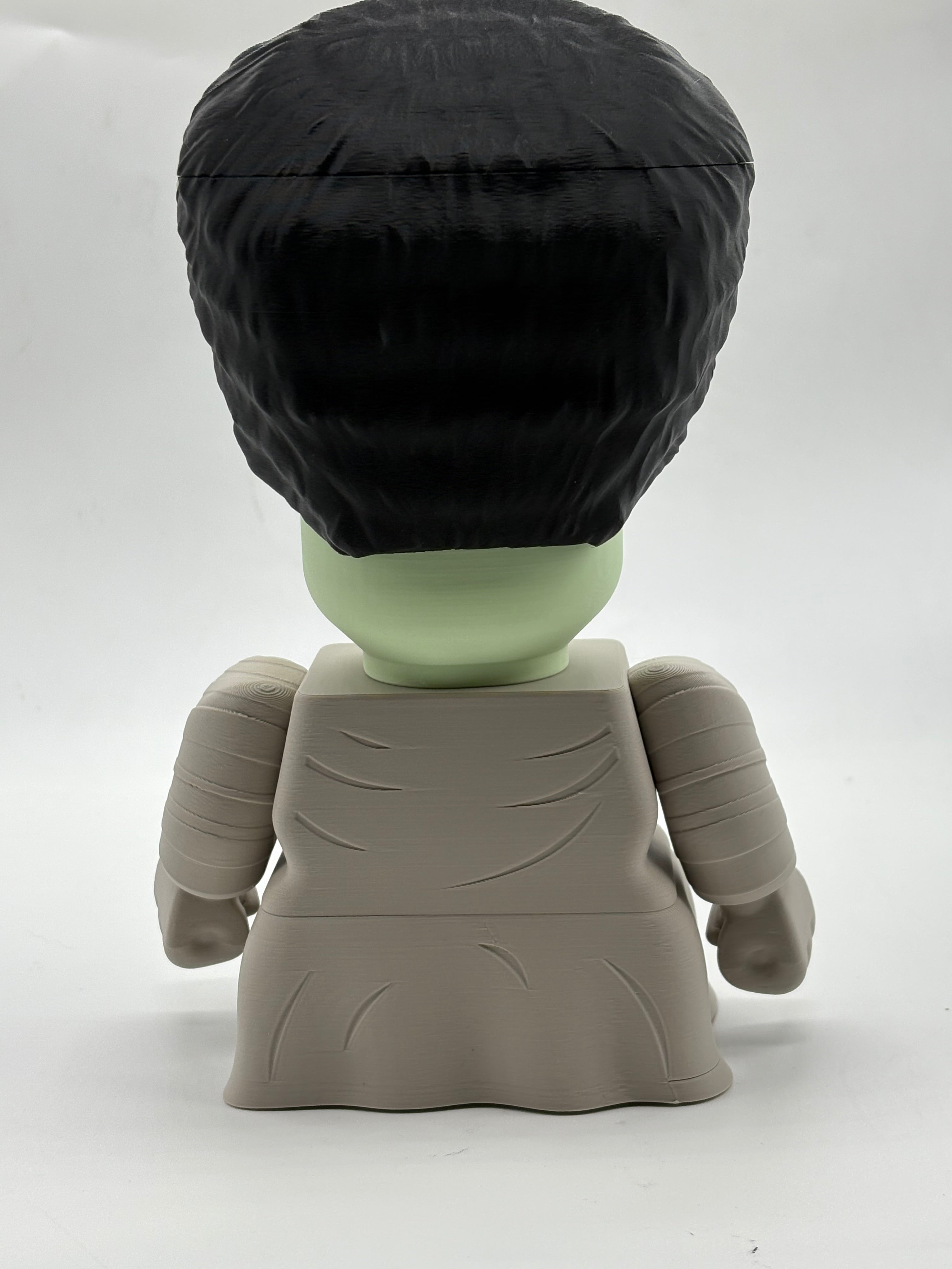 3D Printed Bride of Frankenstein Medium Scale 6"- 8" Chunk