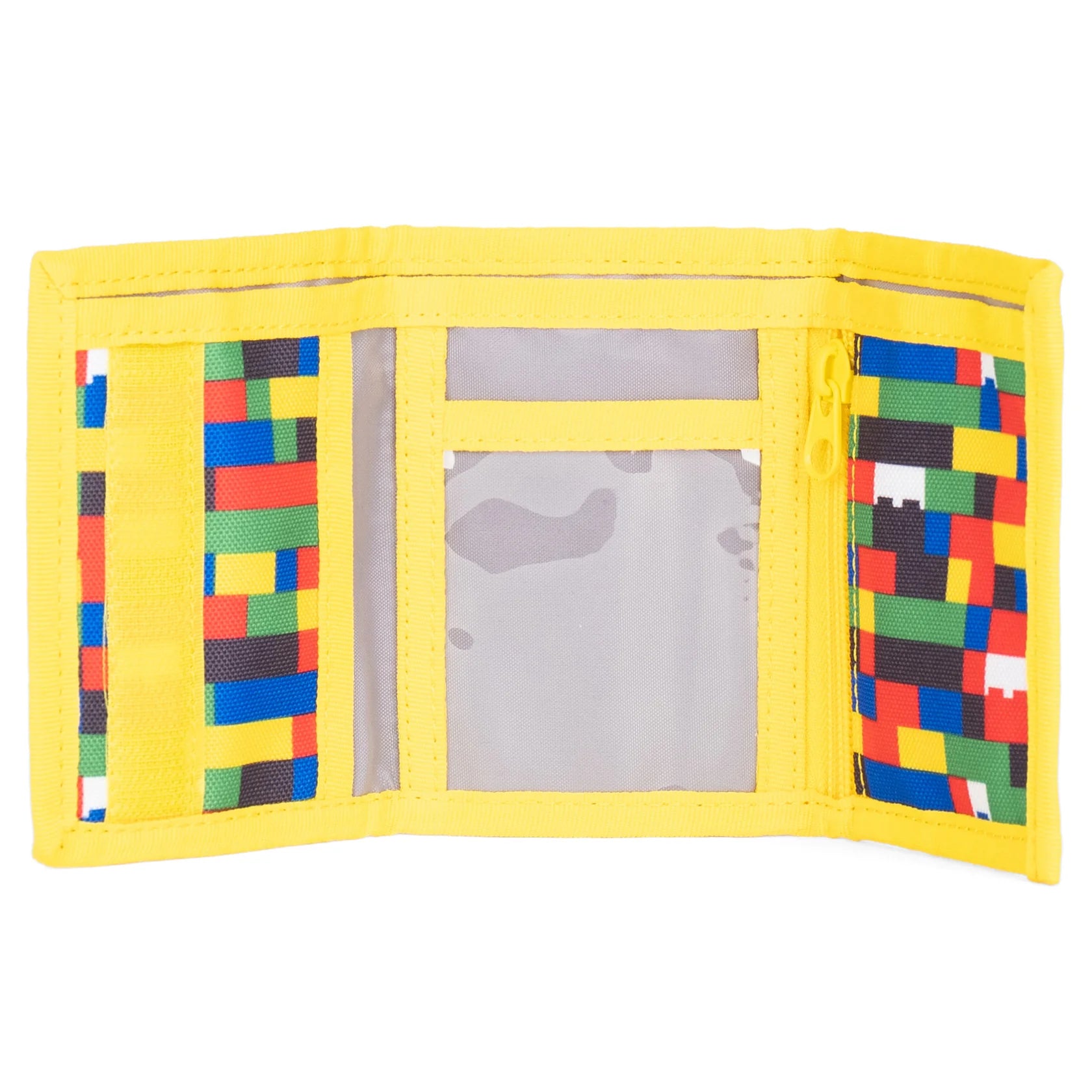LEGO® Tri-Fold Wallet – Brick Wall Design | Kids Wallet with Velcro Closure
