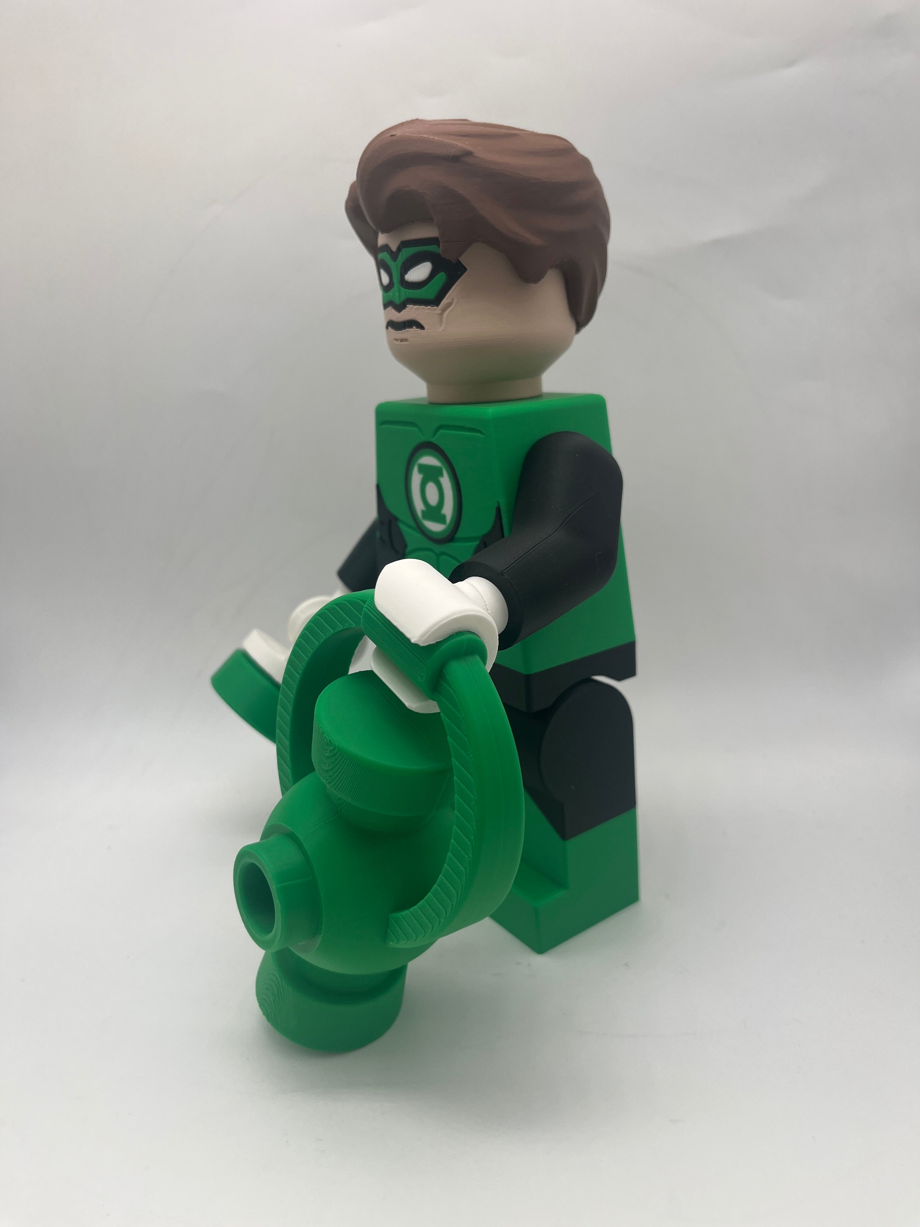 3D Printed Green Lantern Large Scale 8.5"- 9.5" Minifigure