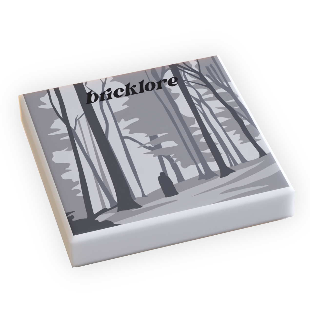 Taylor Bricks Bricklore Music Album Cover (2x2 Tile)