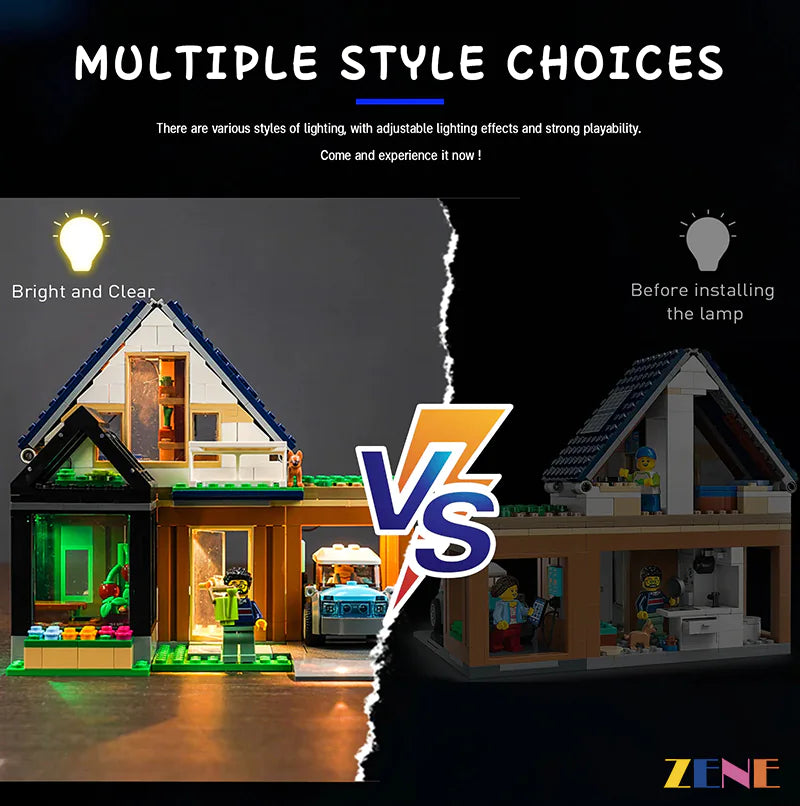 LEGO Light Kit for Family House and Electric Car 60398