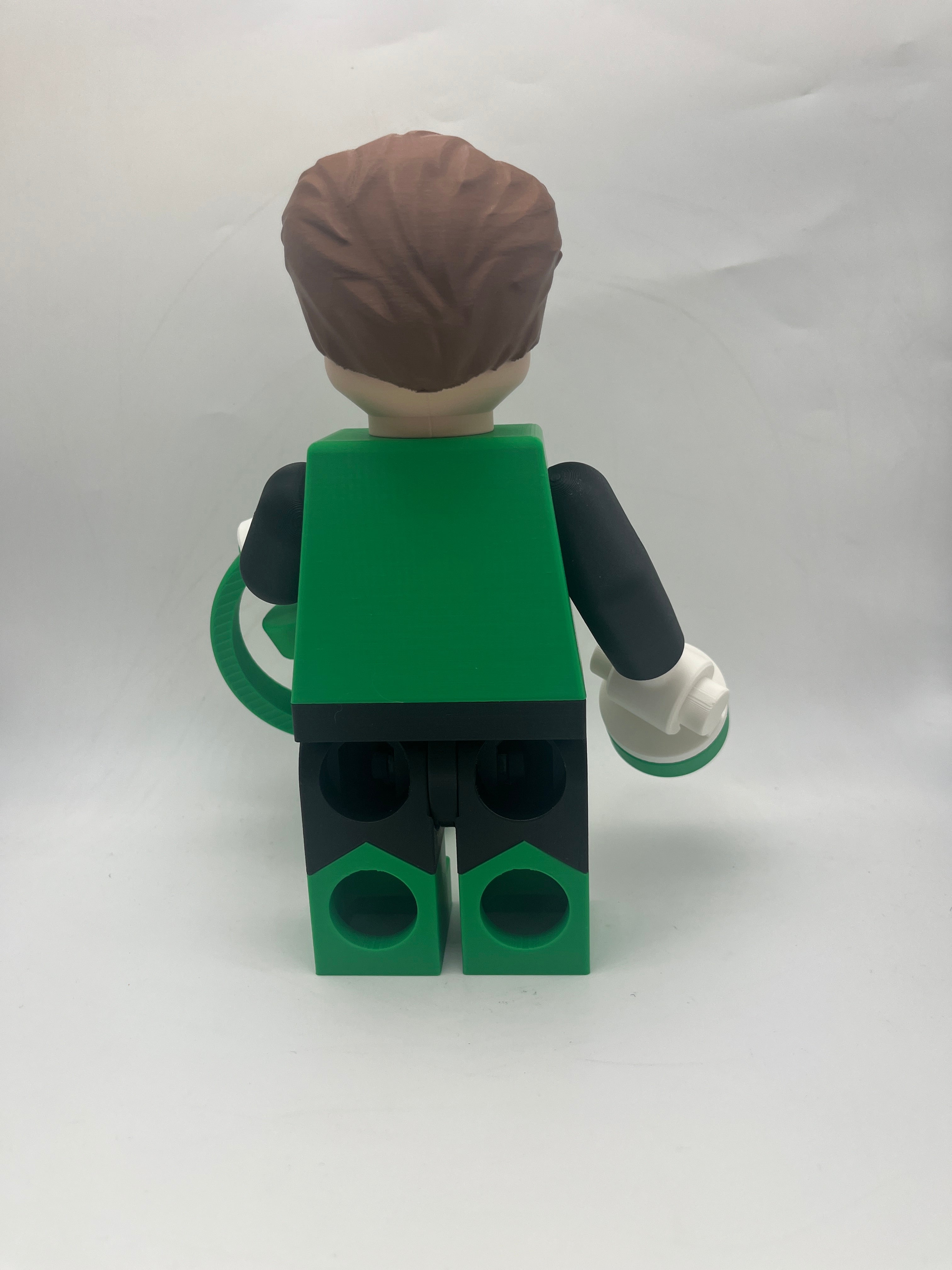 3D Printed Green Lantern Large Scale 8.5"- 9.5" Minifigure