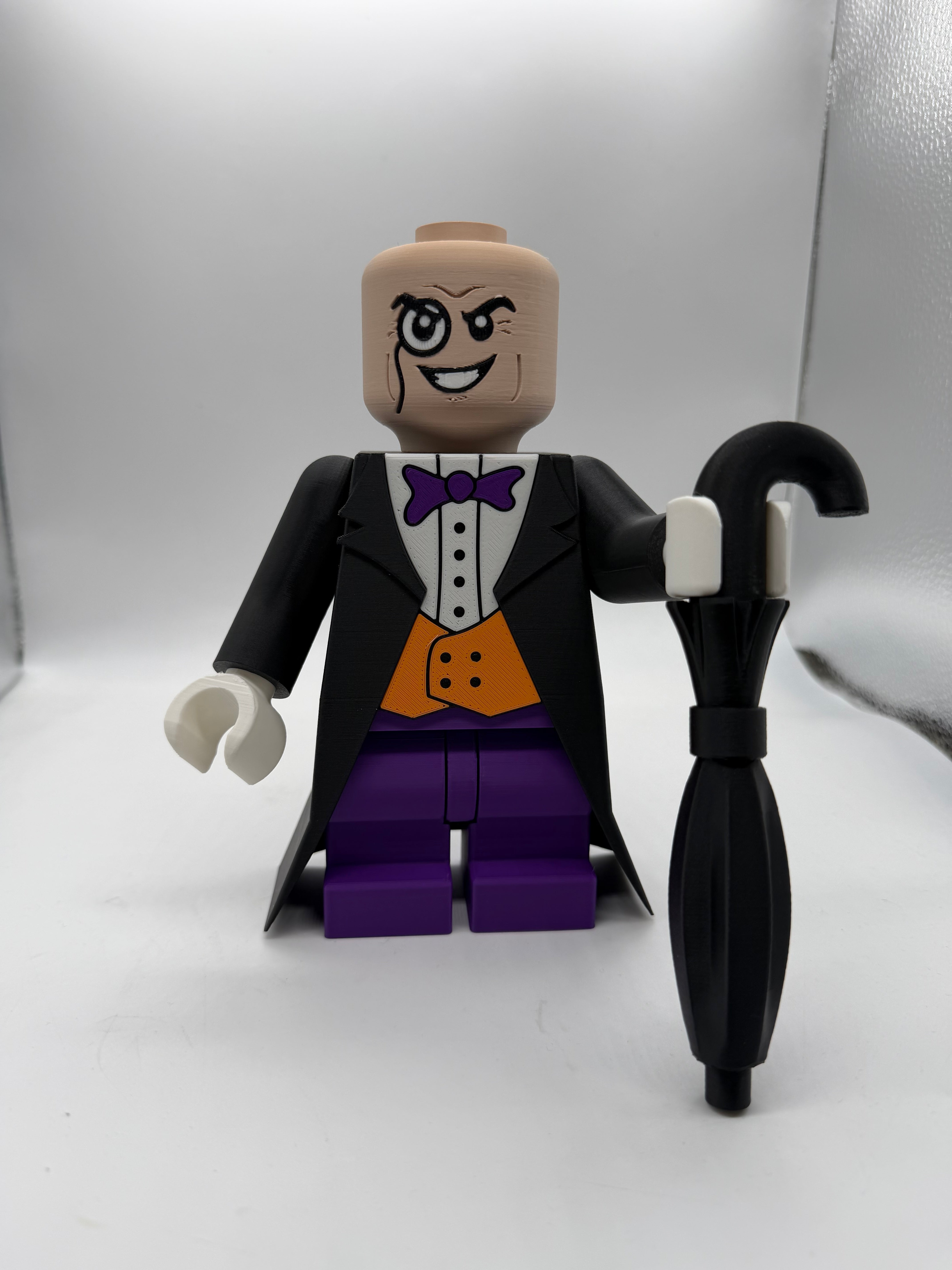 3D Printed The Penguin (Oswald Cobblepot) – Medium Scale 7.5"-8.5"
