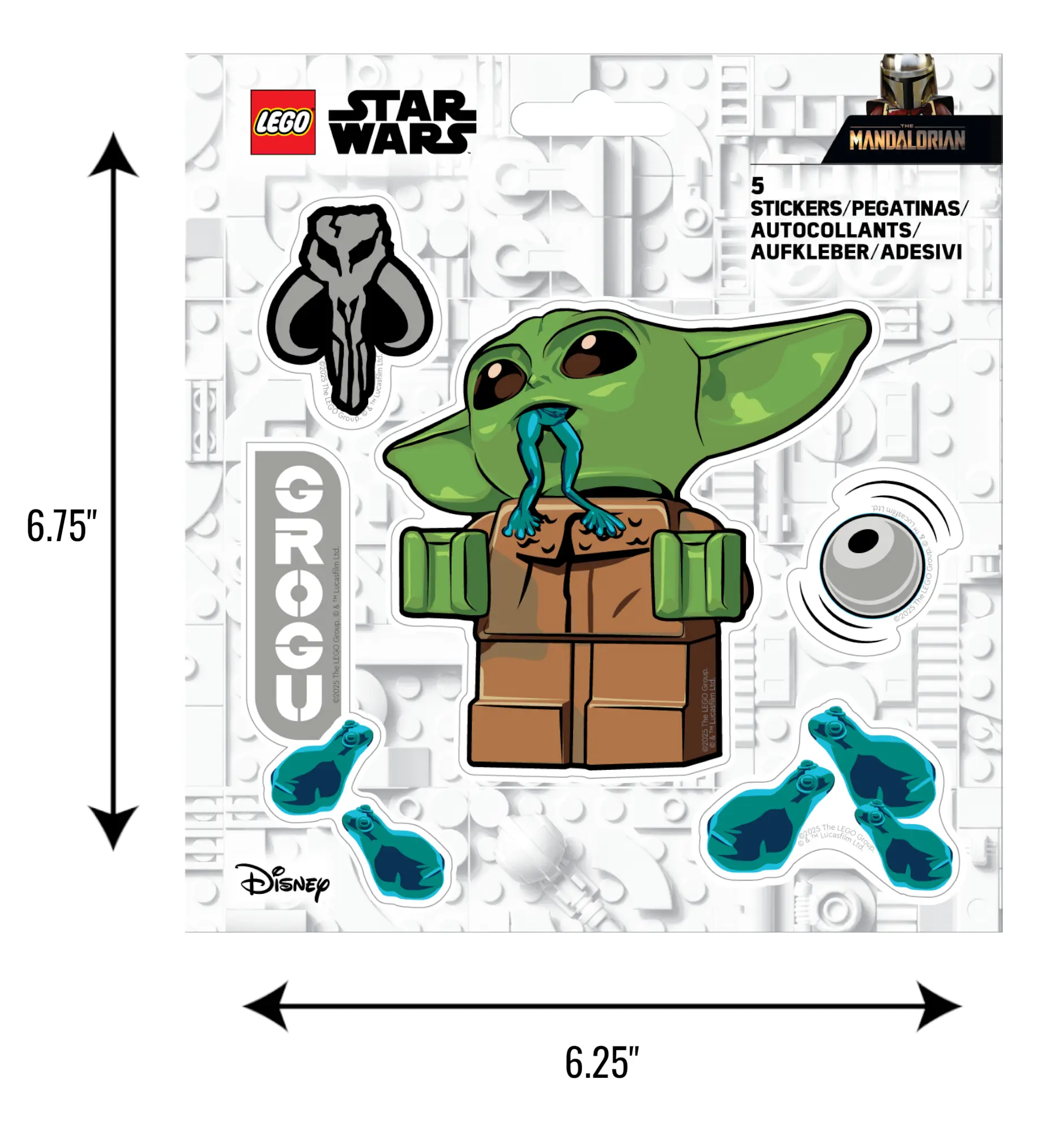 LEGO® Star Wars™ THE MANDALORIAN™ Sticker - Grogu™ (53766)