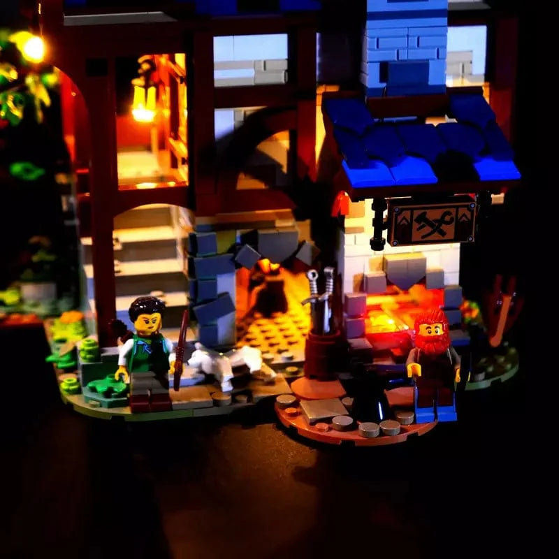 LEGO Light Kit for Medieval Blacksmith 21325