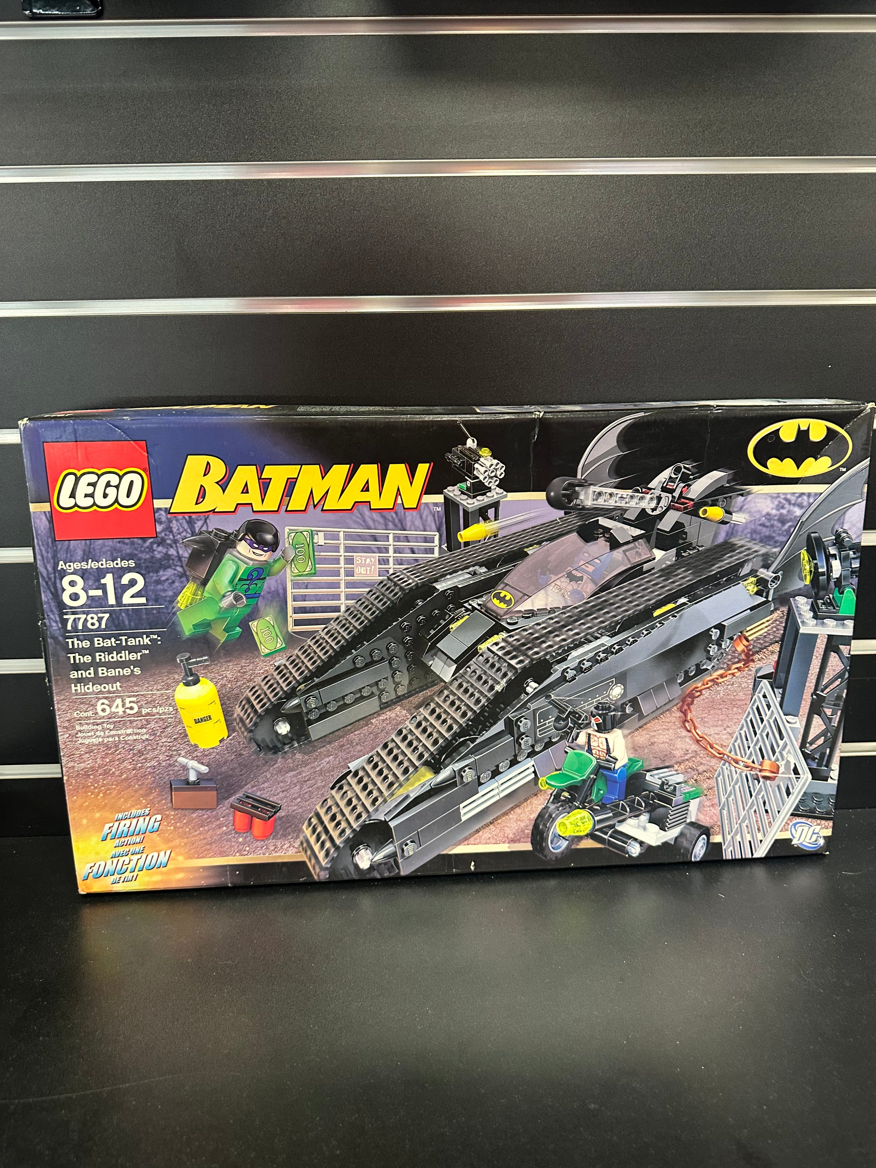 7787-1 LEGO BATMAN The Bat-Tank: The Riddler and Bane's Hideout BUV