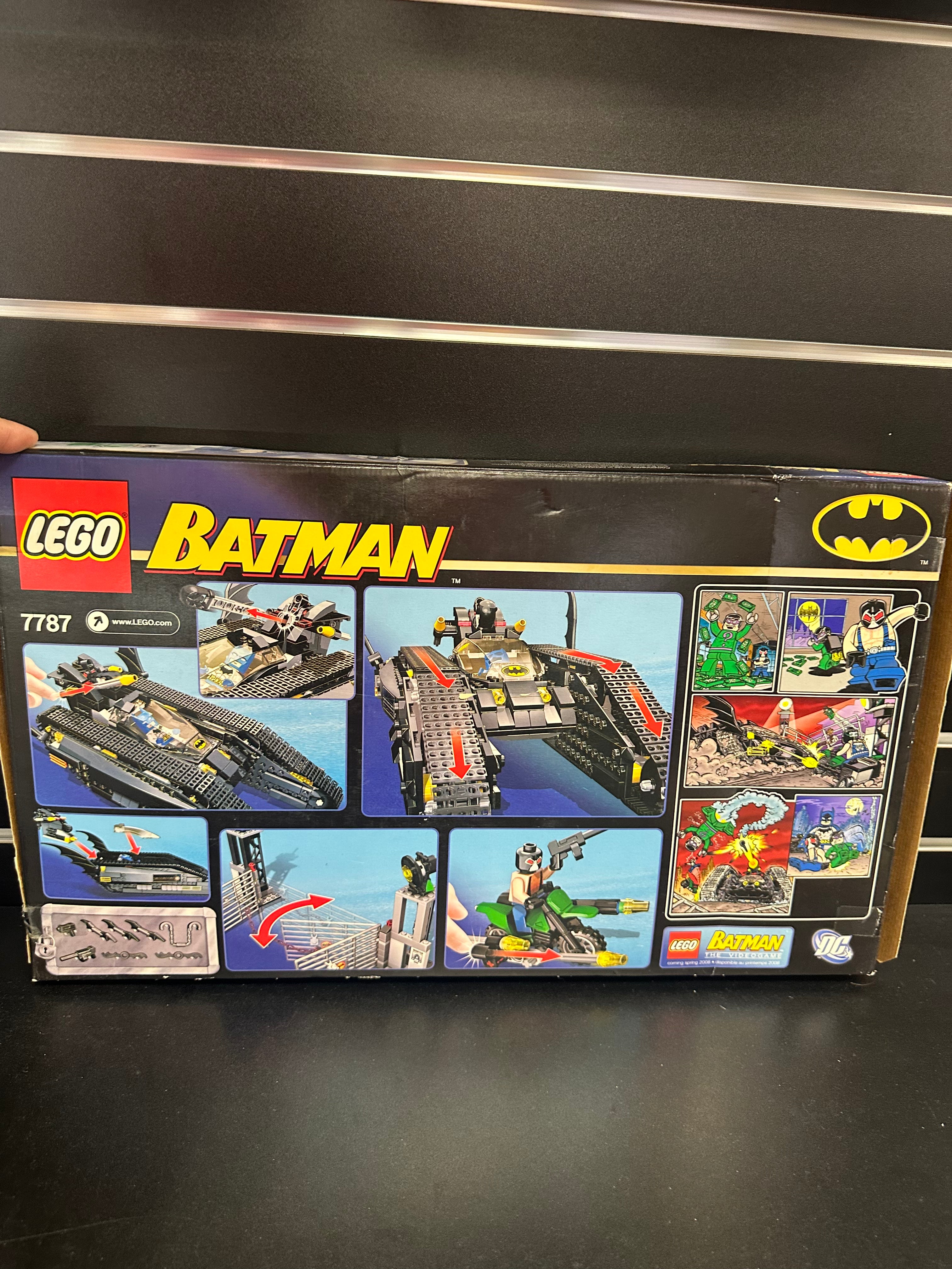 7787-1 LEGO BATMAN The Bat-Tank: The Riddler and Bane's Hideout BUV
