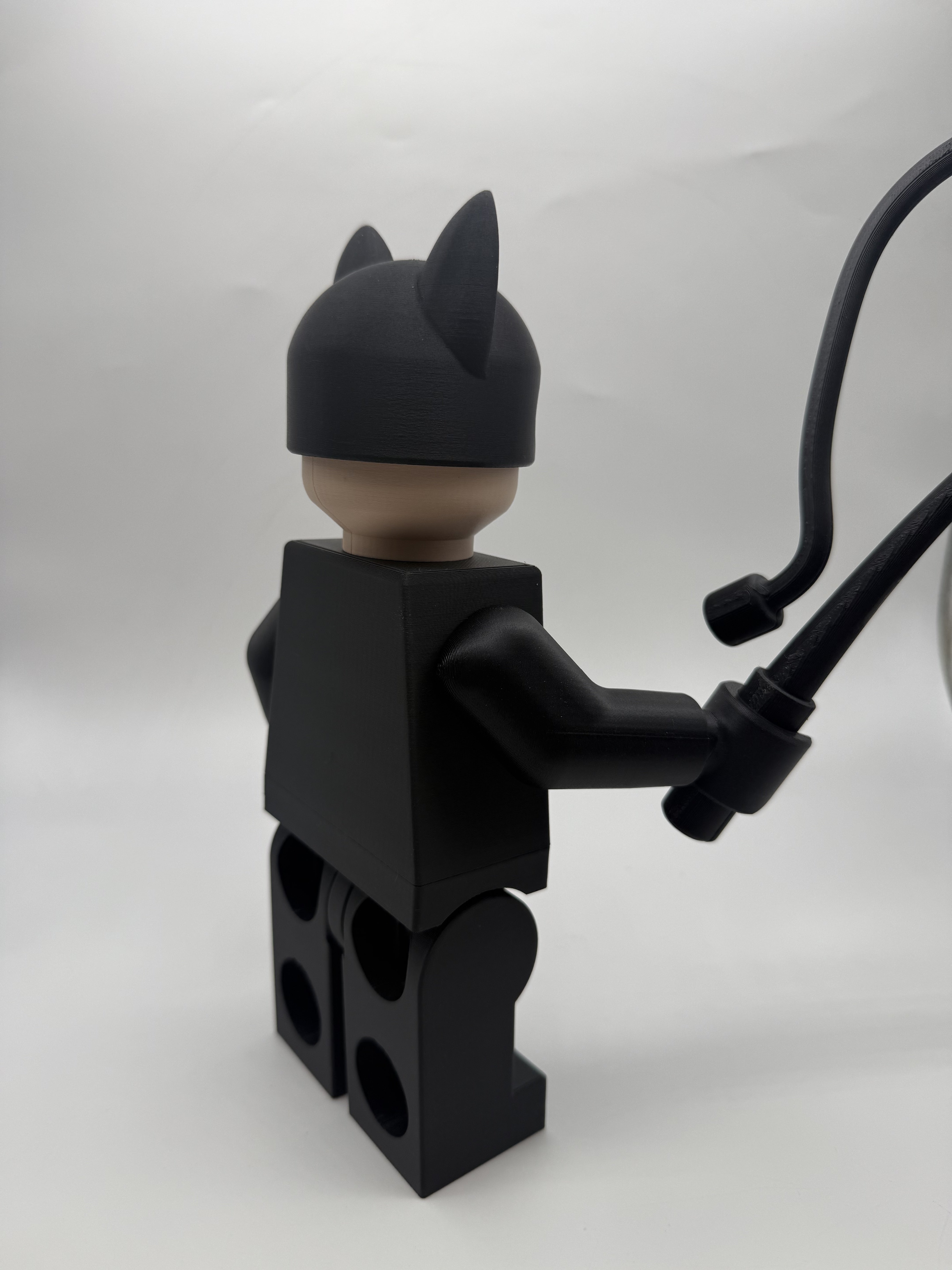 3D Printed DC Catwoman Large Scale 8.5"- 9.5" Minifigure