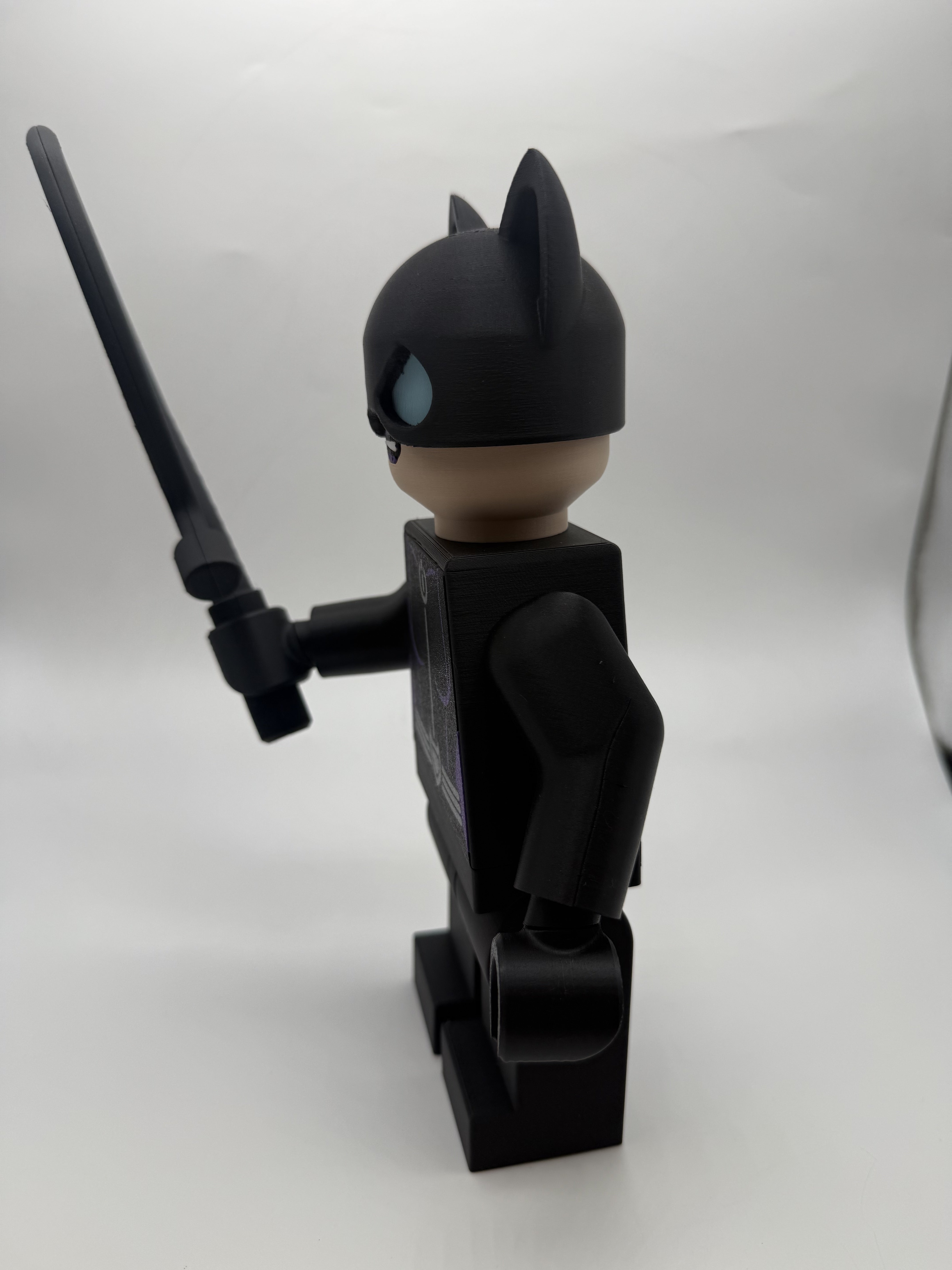 3D Printed DC Catwoman Large Scale 8.5"- 9.5" Minifigure