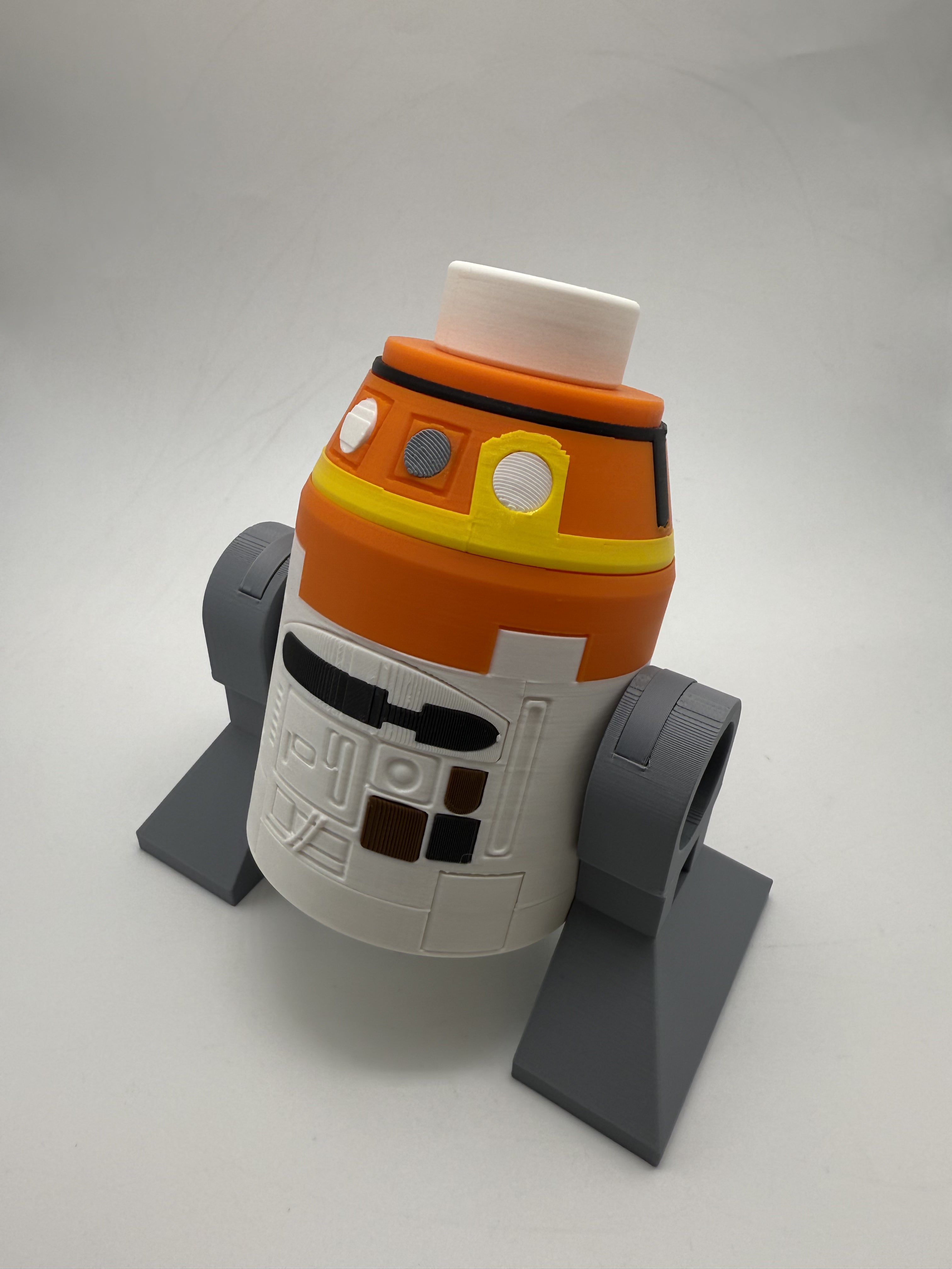 3D Printed Star Wars C1-10P Chopper Large Scale 8.5"- 9.5" Minifigure