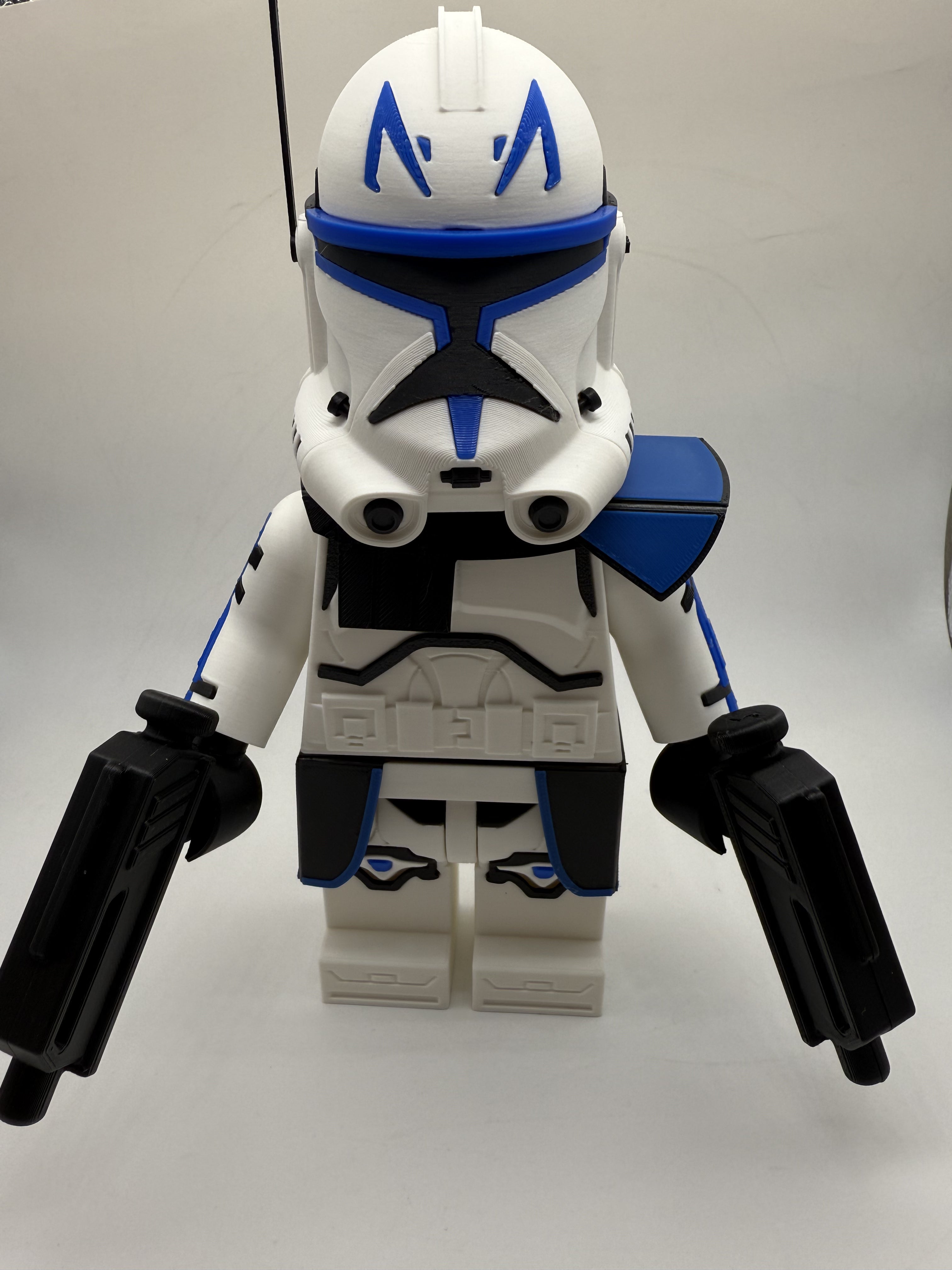 3D Printed Star Wars Captain Rex Large Scale 8.5"- 9.5" Minifigure