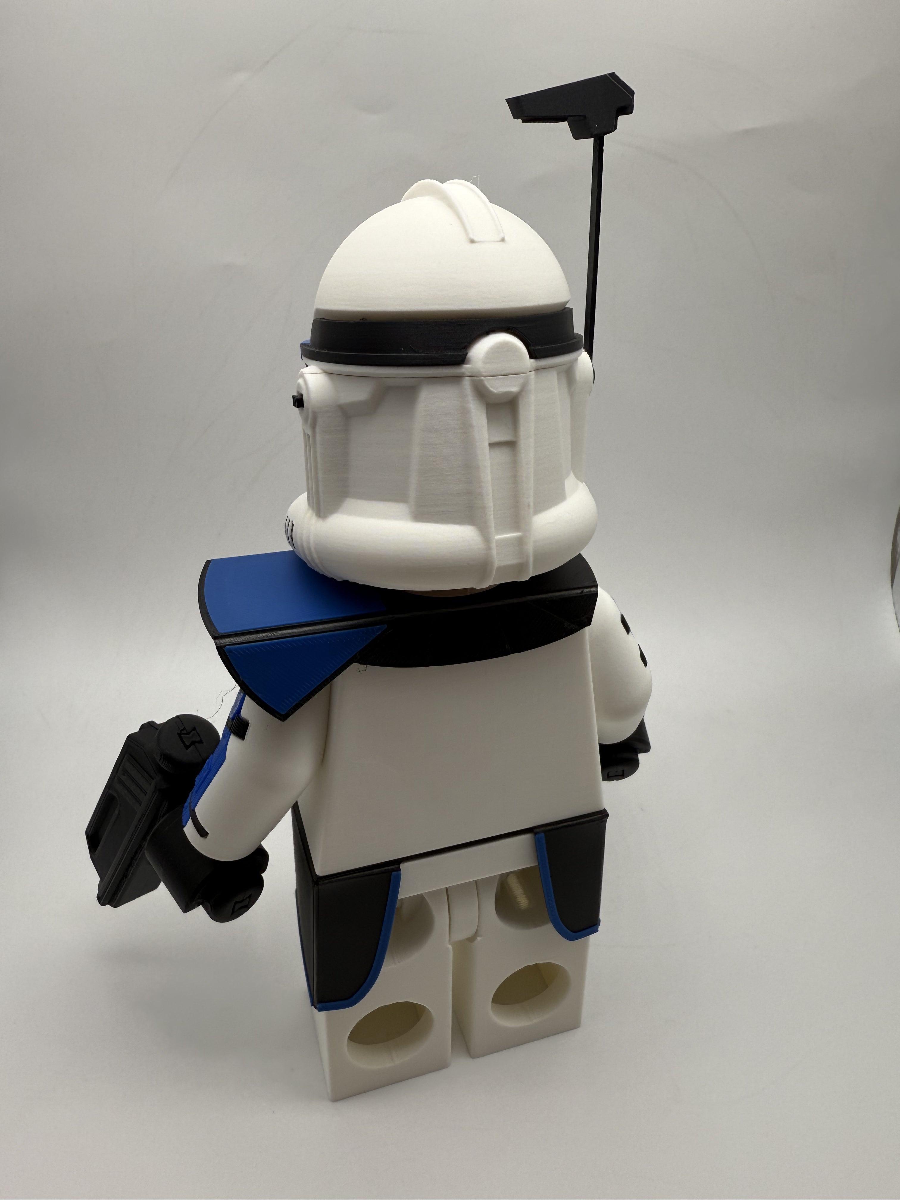 3D Printed Star Wars Captain Rex Large Scale 8.5"- 9.5" Minifigure