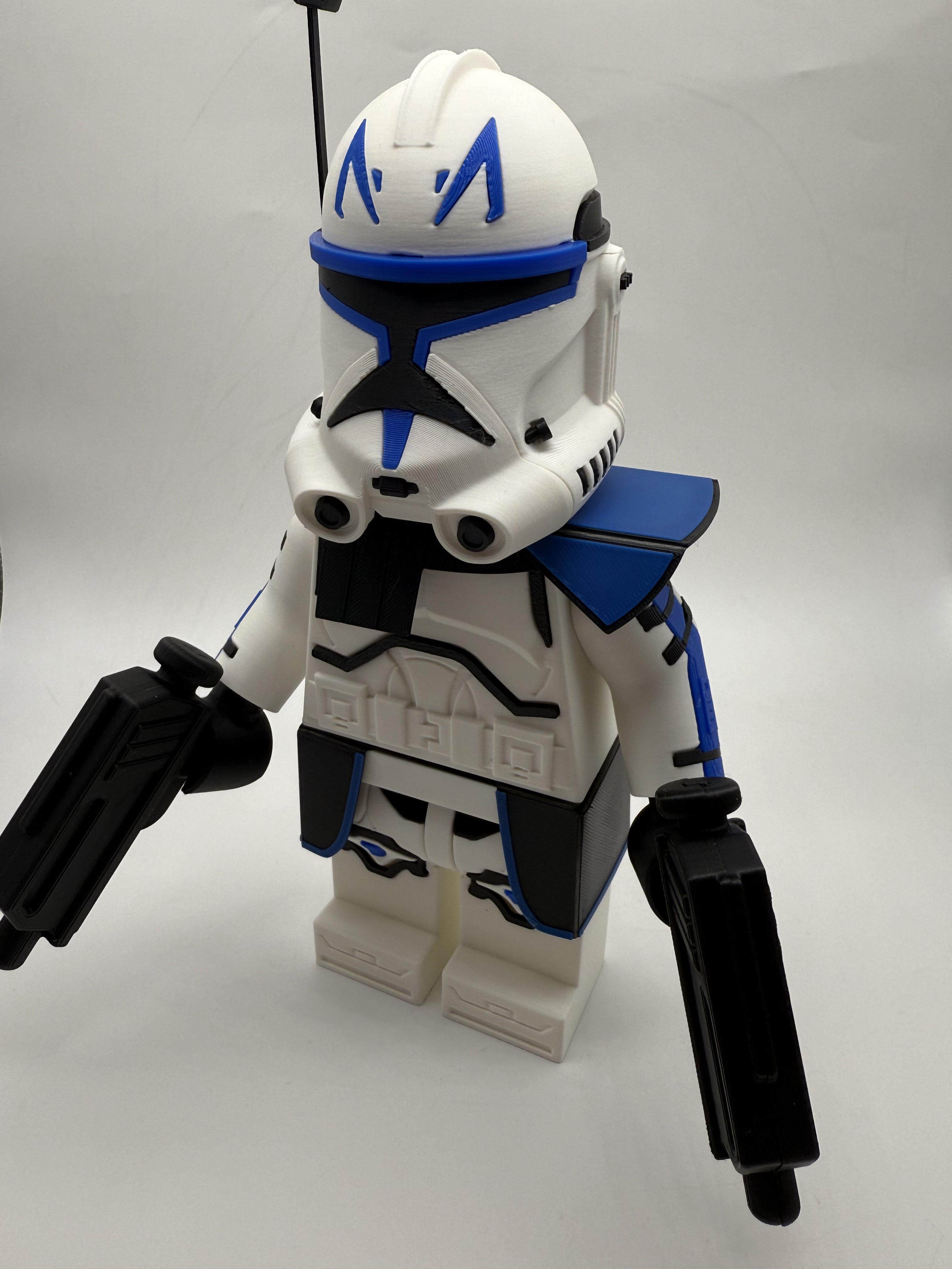 3D Printed Star Wars Captain Rex Large Scale 8.5"- 9.5" Minifigure