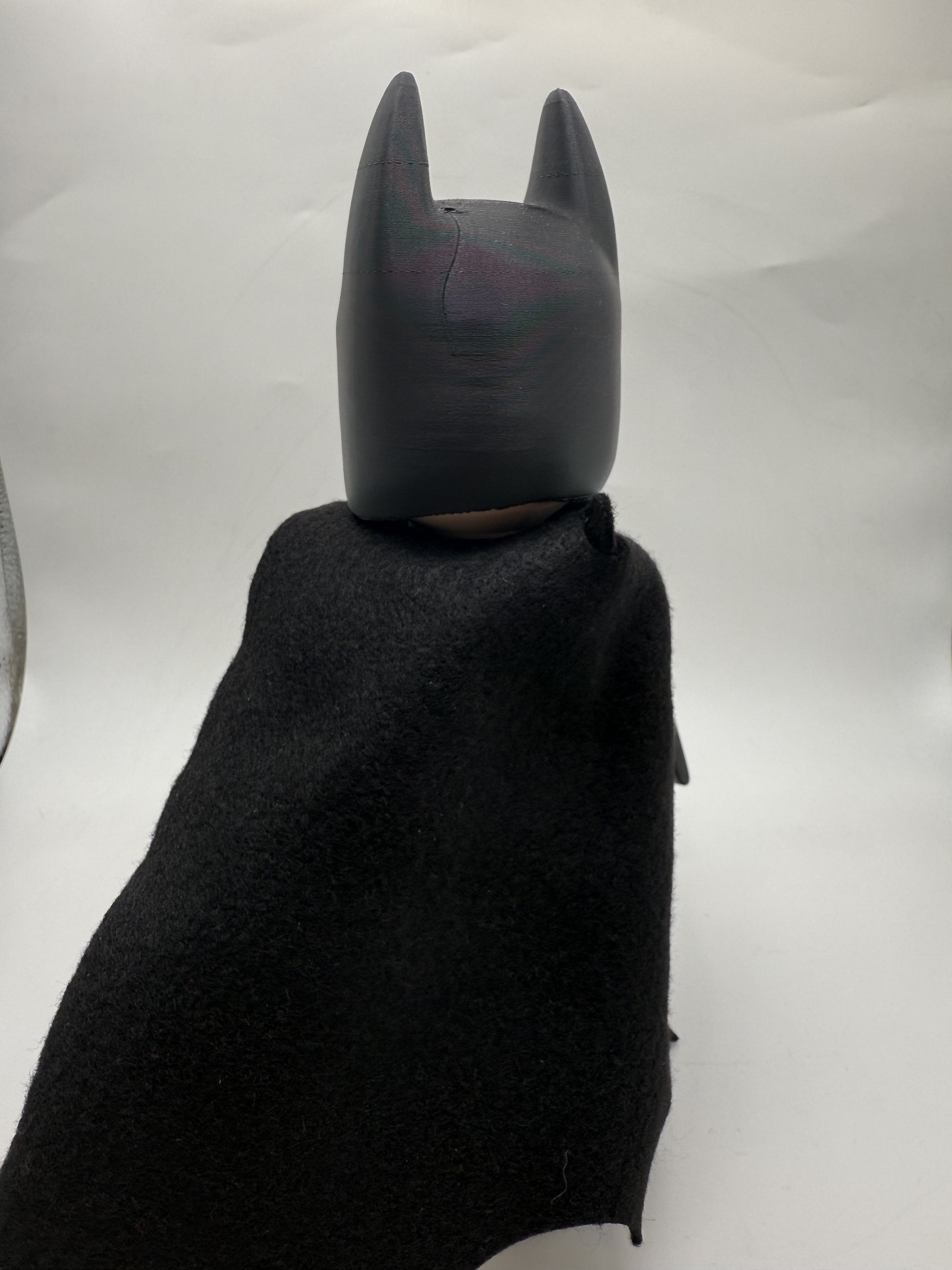 3D Printed DC Batman - Black Version Large Scale 8.5"- 9.5" Minifigure