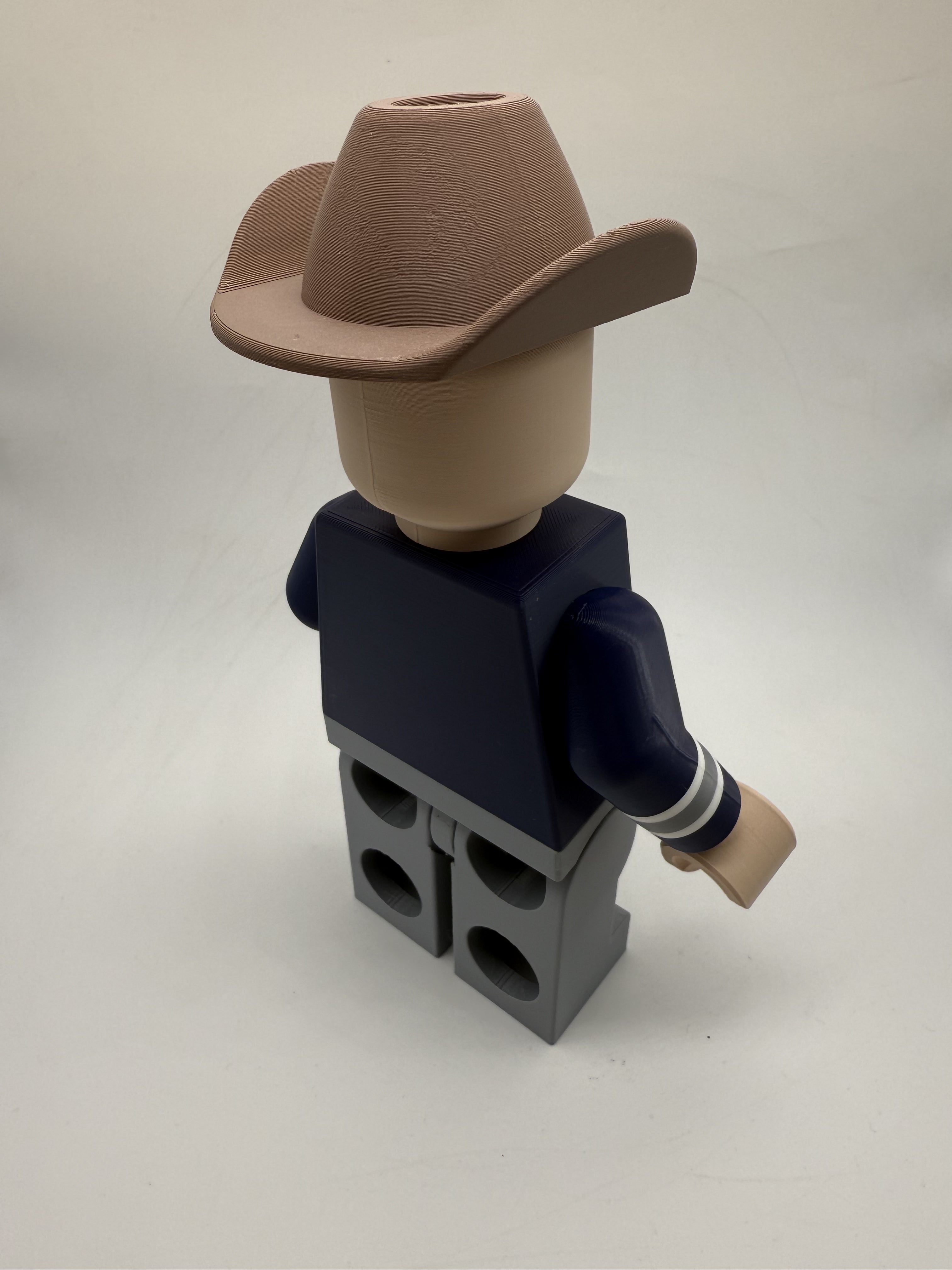 3D Printed Dallas Cowboys Large Scale 8.5"- 9.5" Minifigure