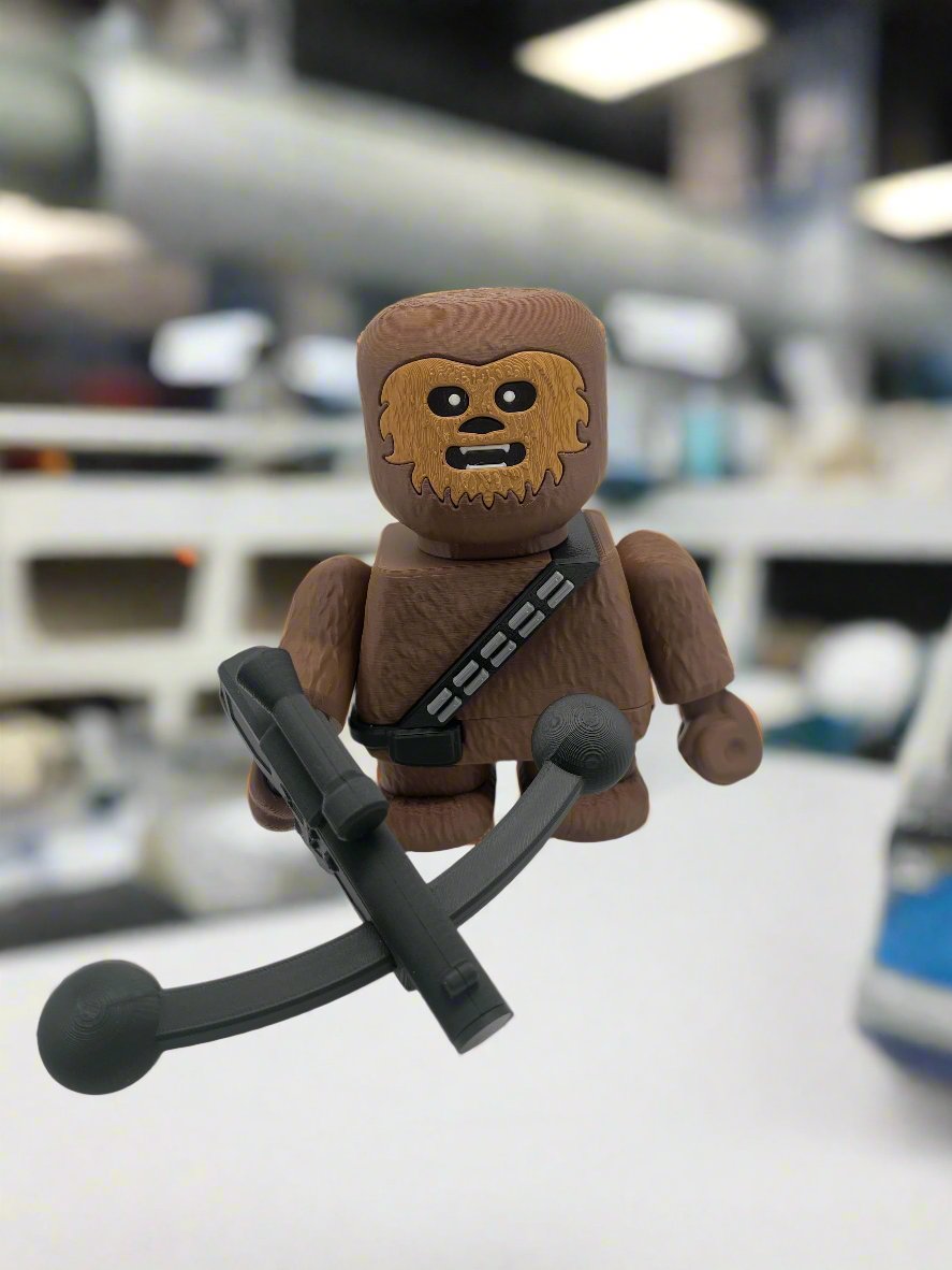 3D Printed Chewbacca Medium Scale 6"- 8" Chunk