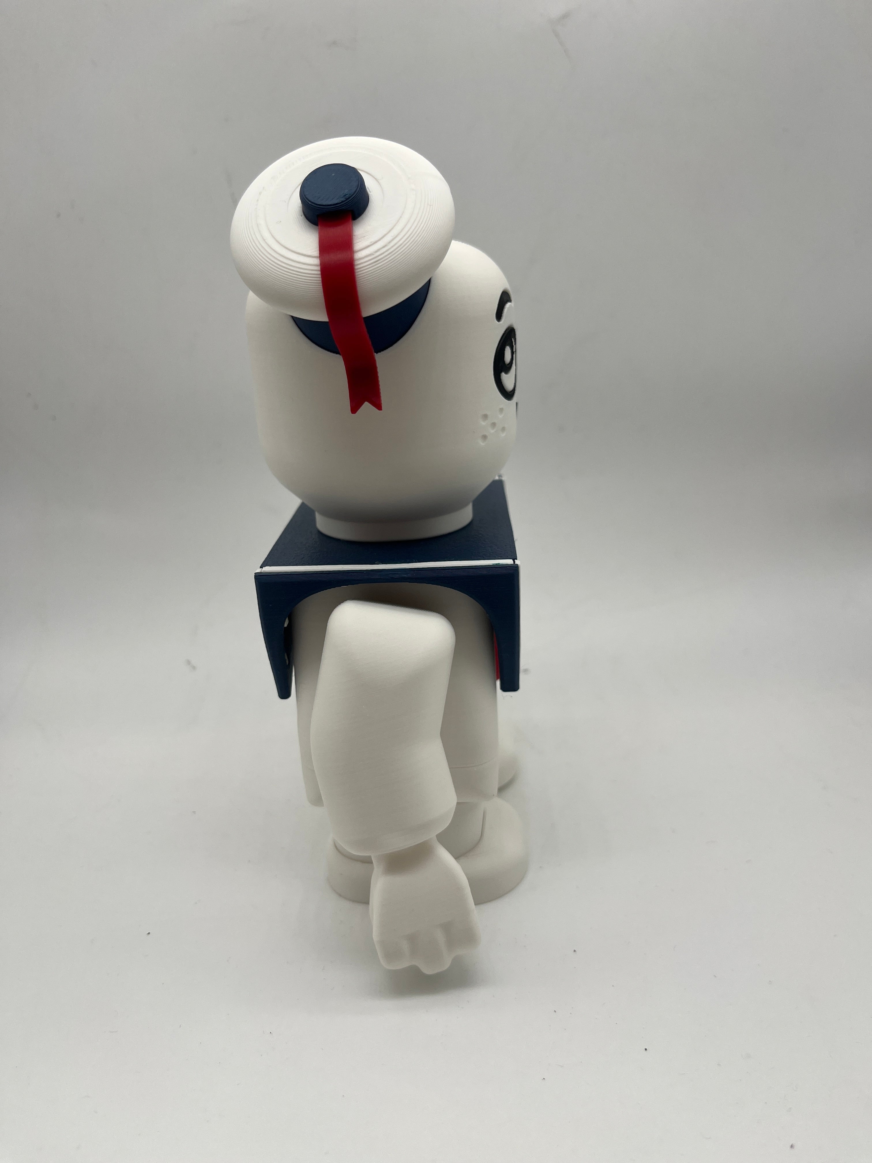 3D Printed Stay Puft Marshmallow Man Medium Scale 6"- 8" Chunk