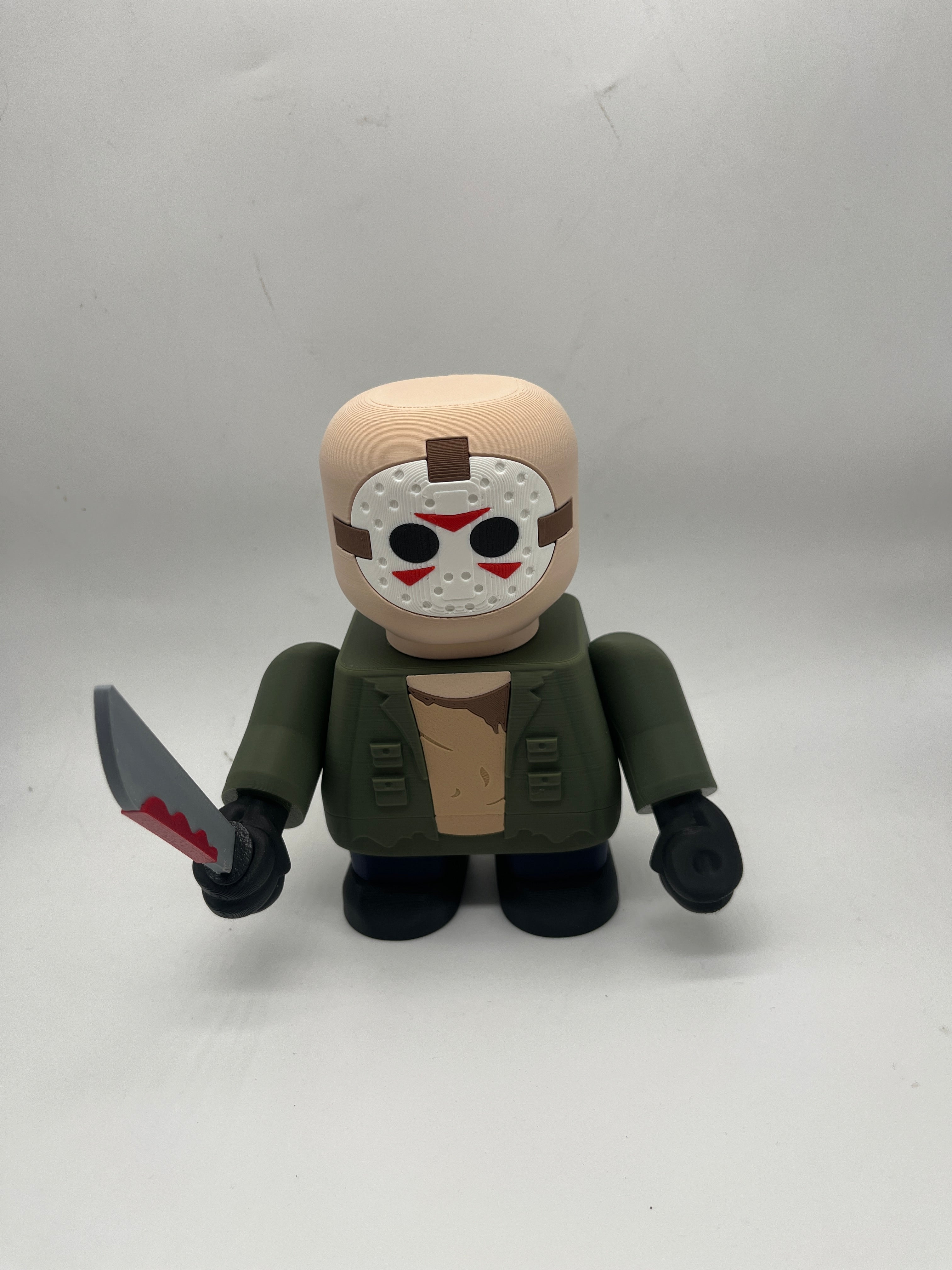 3D Printed Jason Medium Scale 6"- 8" Chunk