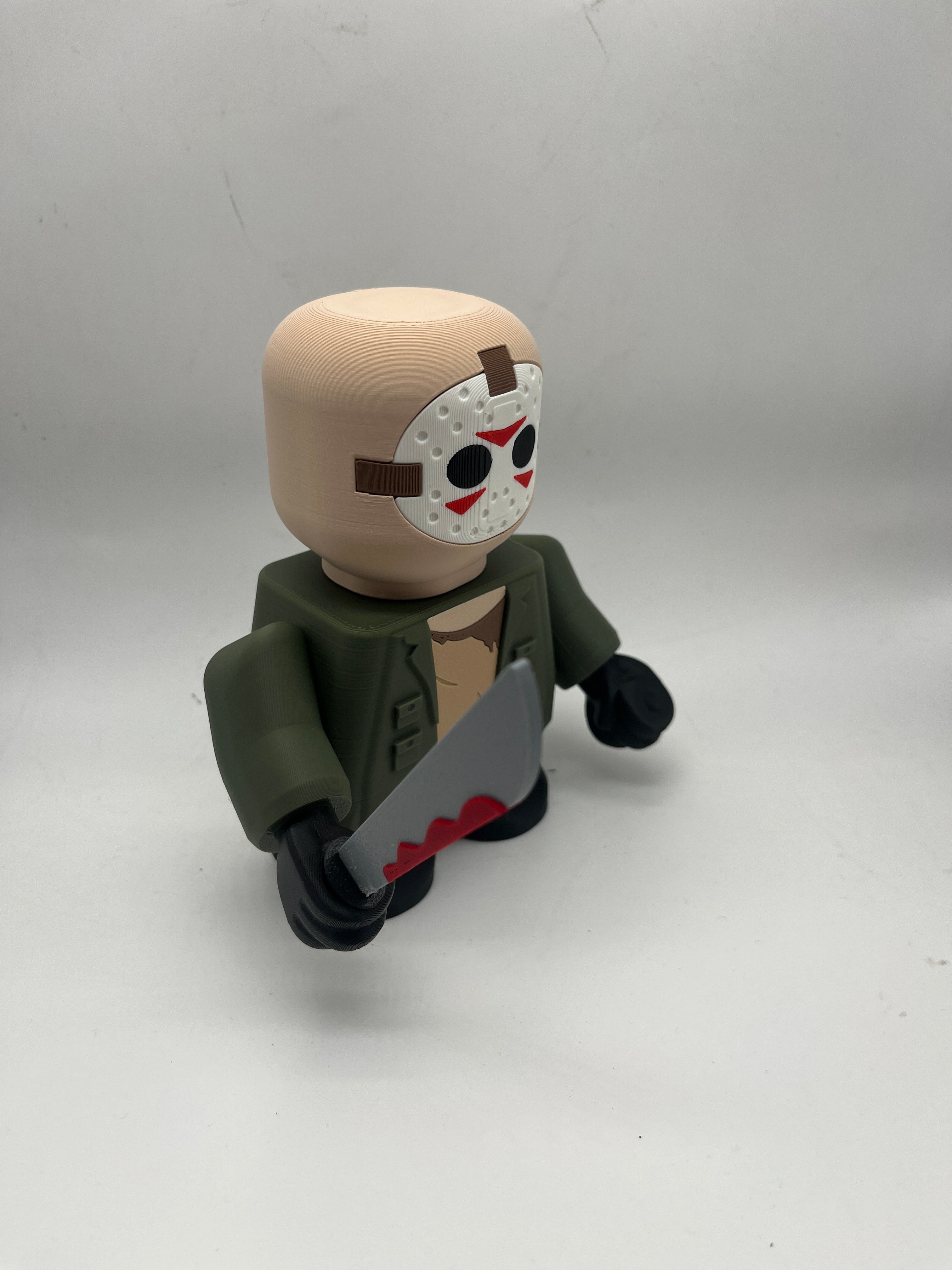 3D Printed Jason Medium Scale 6"- 8" Chunk