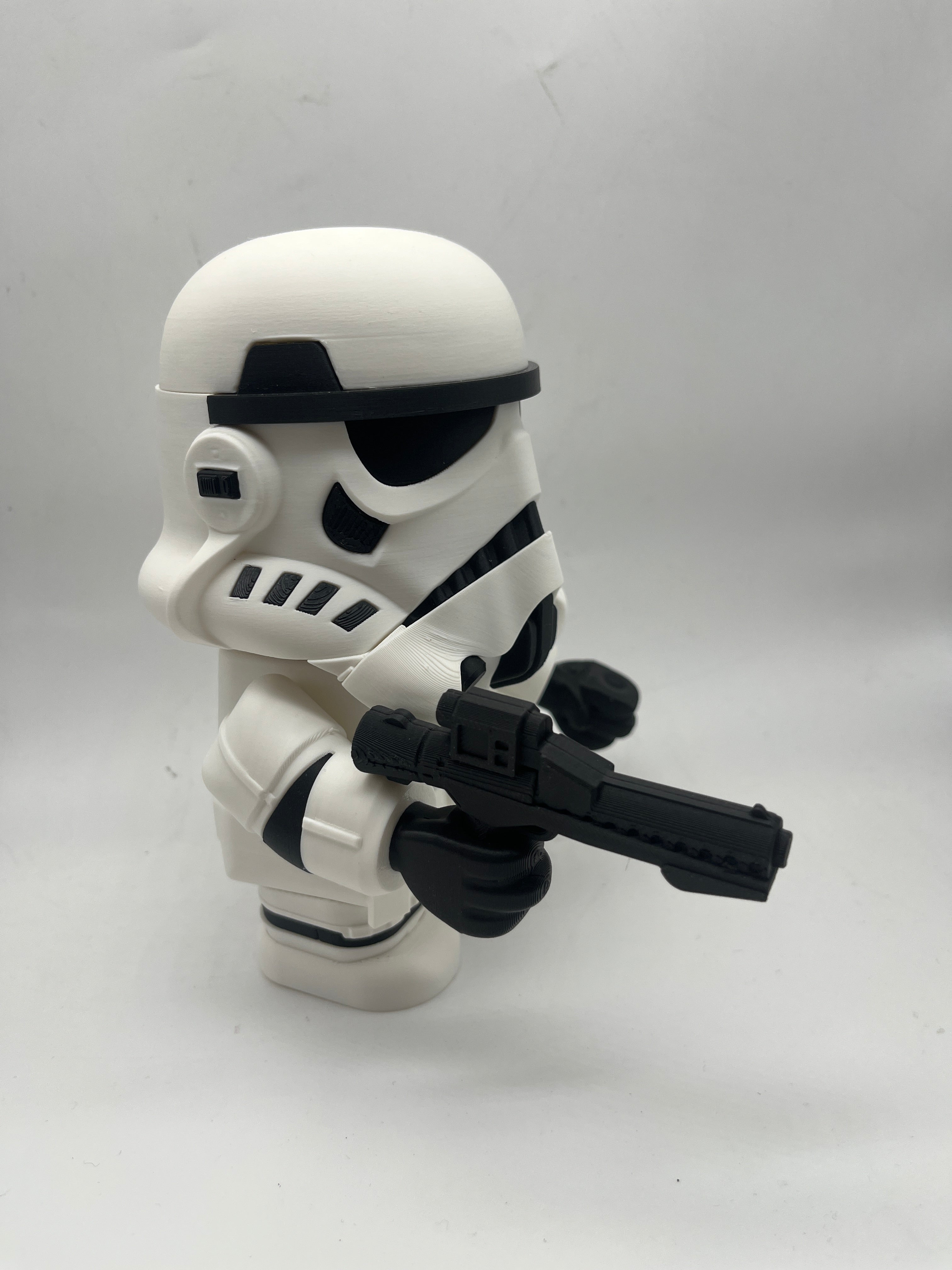 3D Printed Stormtrooper Medium Scale 6"- 8" Chunk