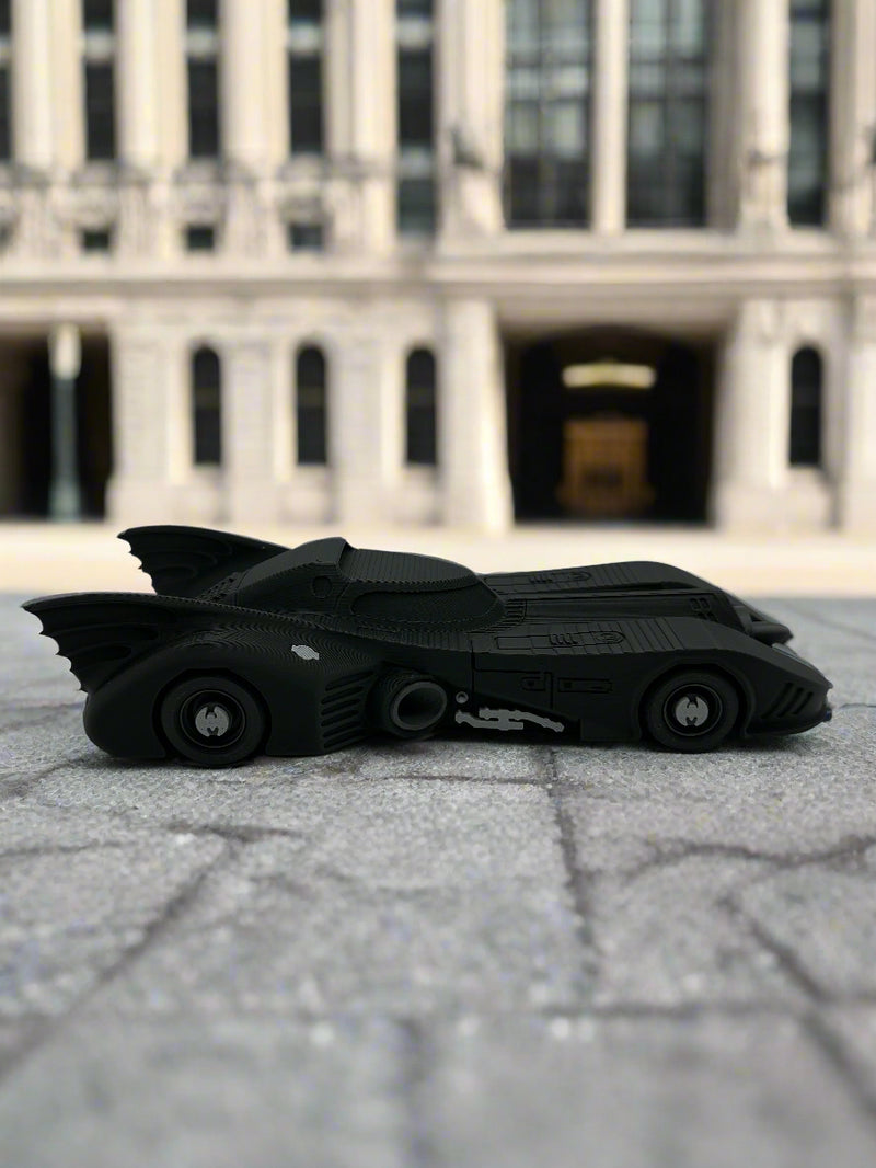 3D Printed 1989 DC Comics Batmobile Building Kit – Custom LEGO® Display ...