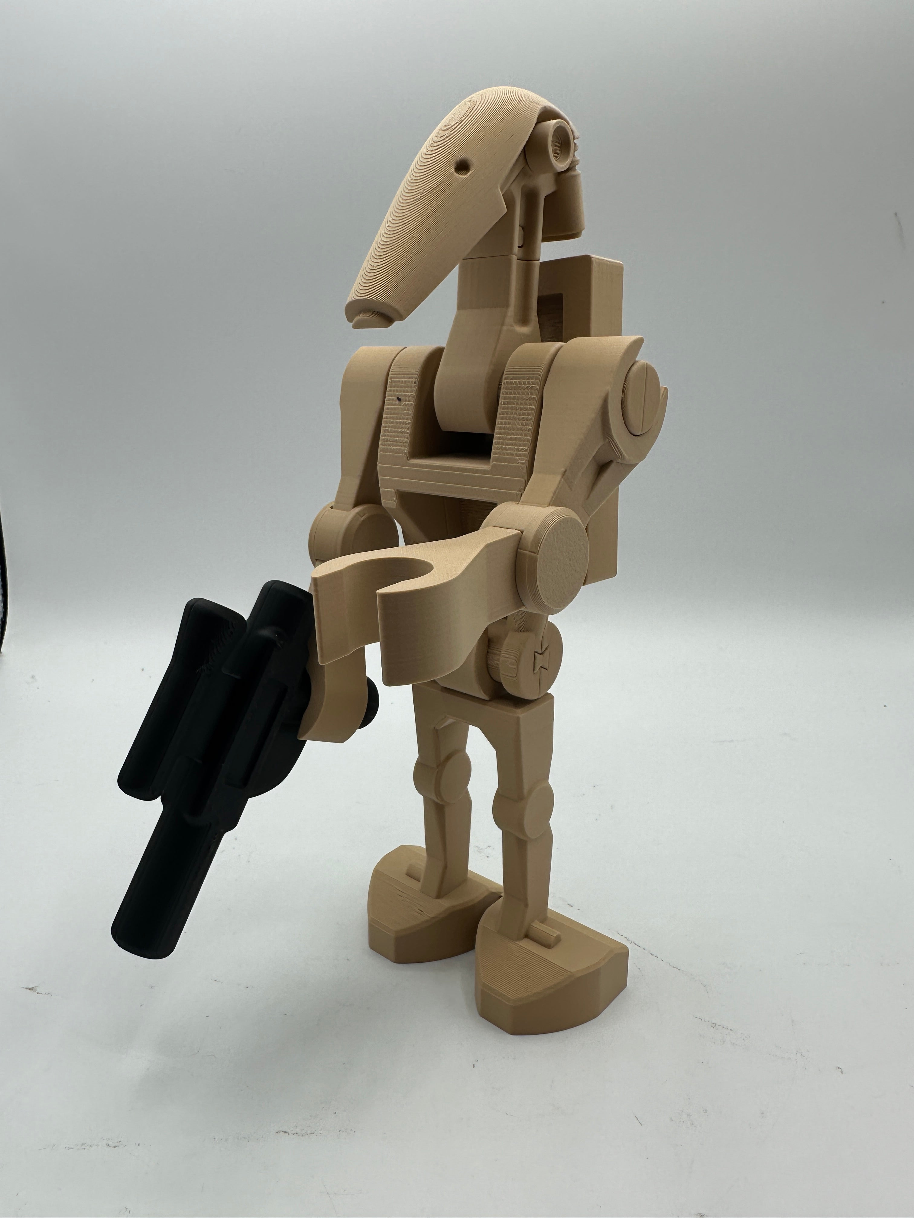 3D Printed Star Wars B1 Battle Droid Large Scale 8.5"- 9.5" Minifigure