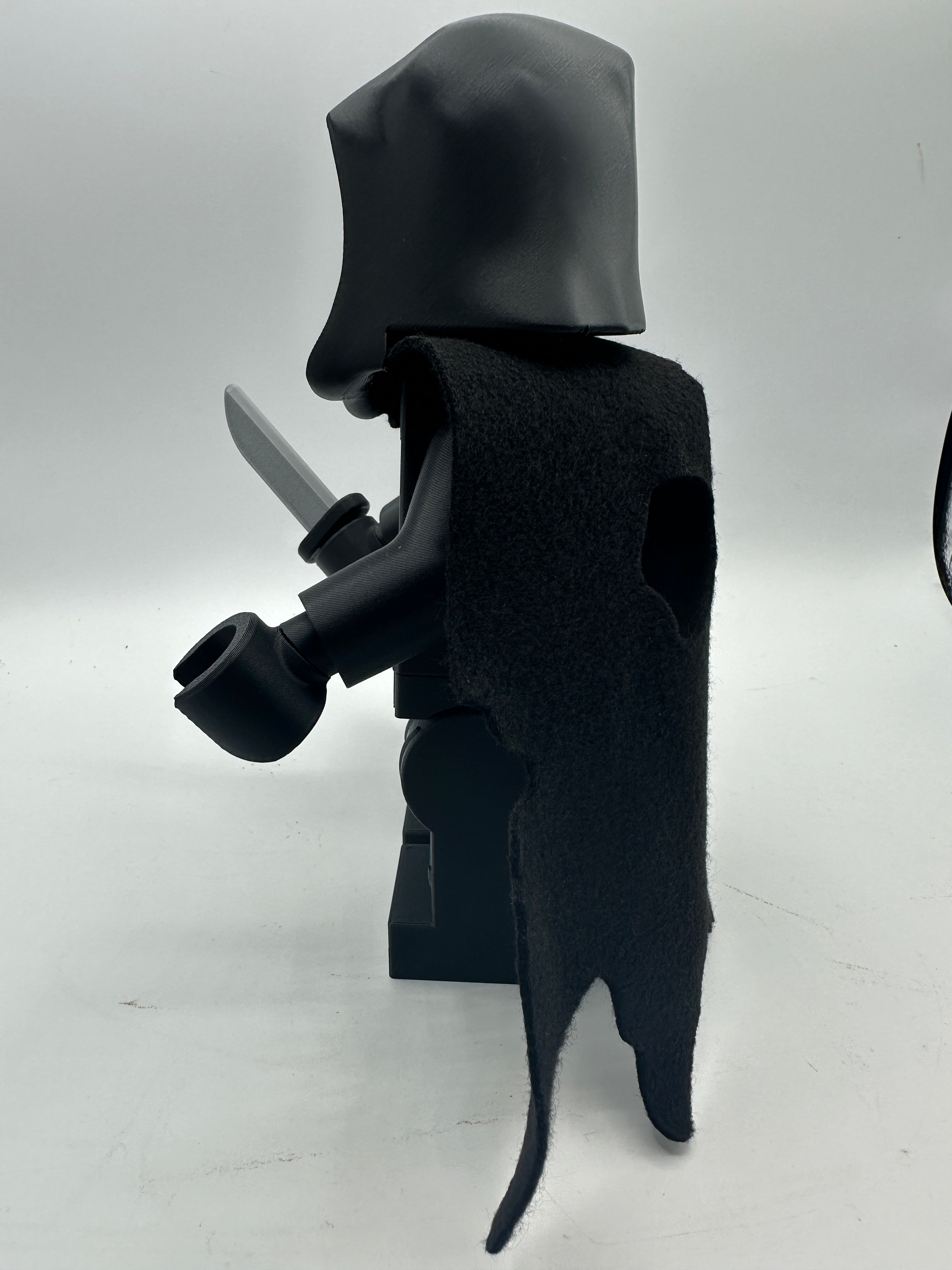 3D Printed Ghost Face Large Scale 8.5"- 9.5" Minifigure