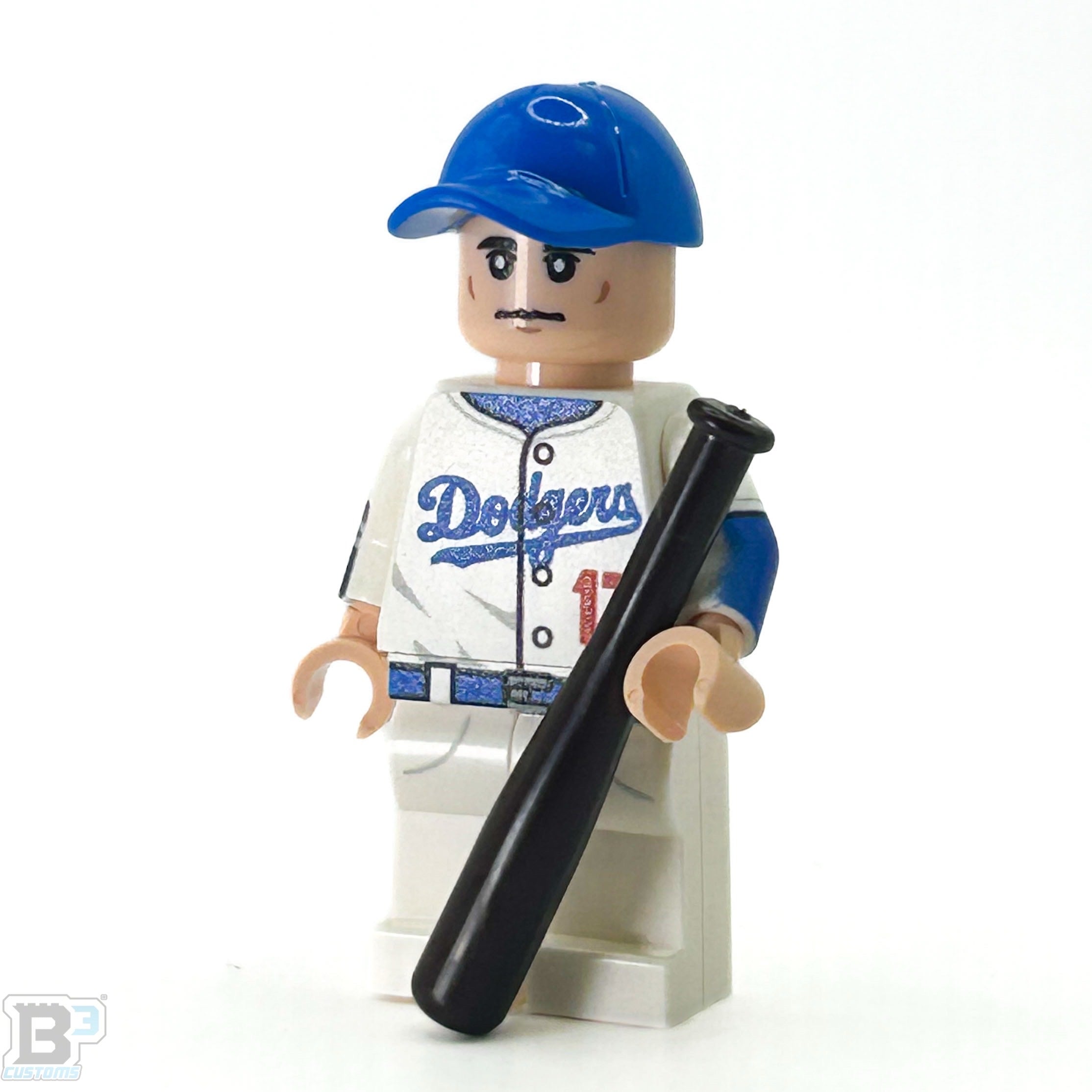 Brickshow Shop Custom LEGO® Minifigure – #17 Ohtani LA Baseball Player - B3 Customs Collectible