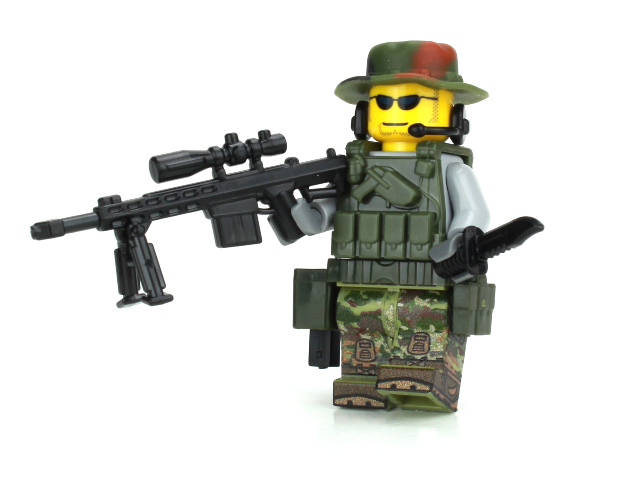 Battle Bricks Value Special Forces Army Sniper Minifigure NEW