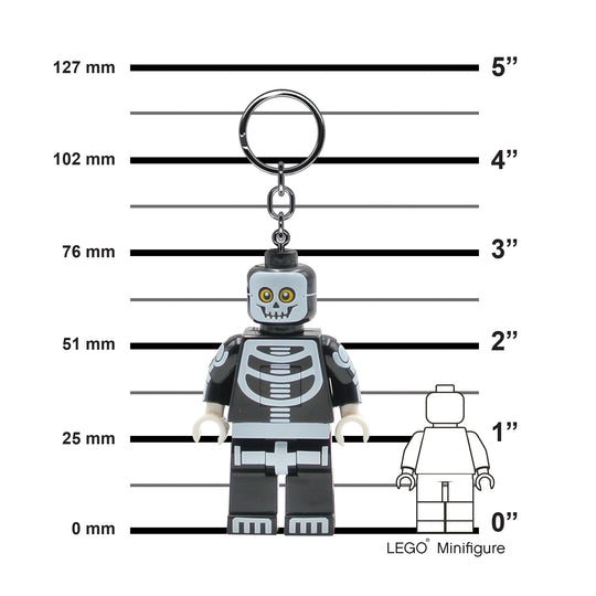 LEGO® Minifigures Keychain Light Skeleton