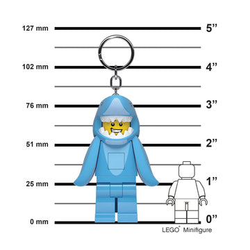 LEGO® Minifigures™Keychain Light Shark Suit Guy