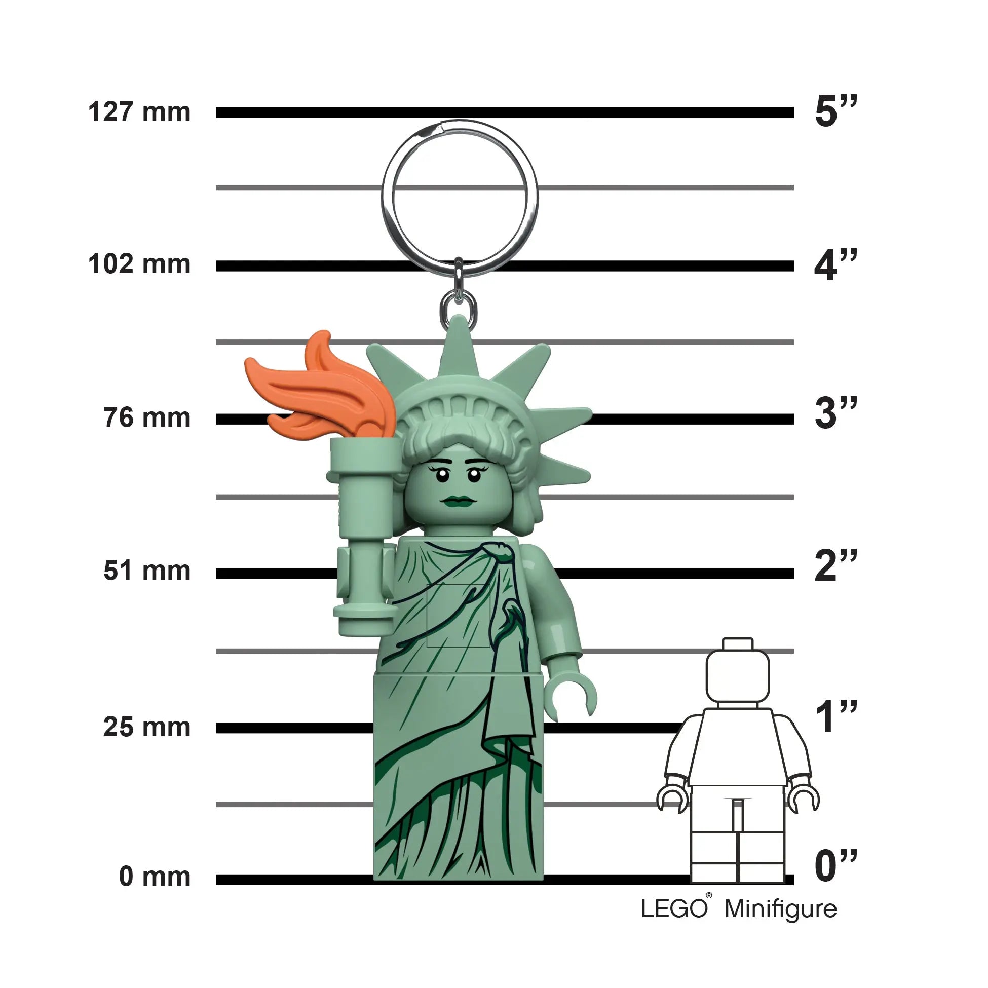 LEGO® Keychain Light - Statue of Liberty (KE158)