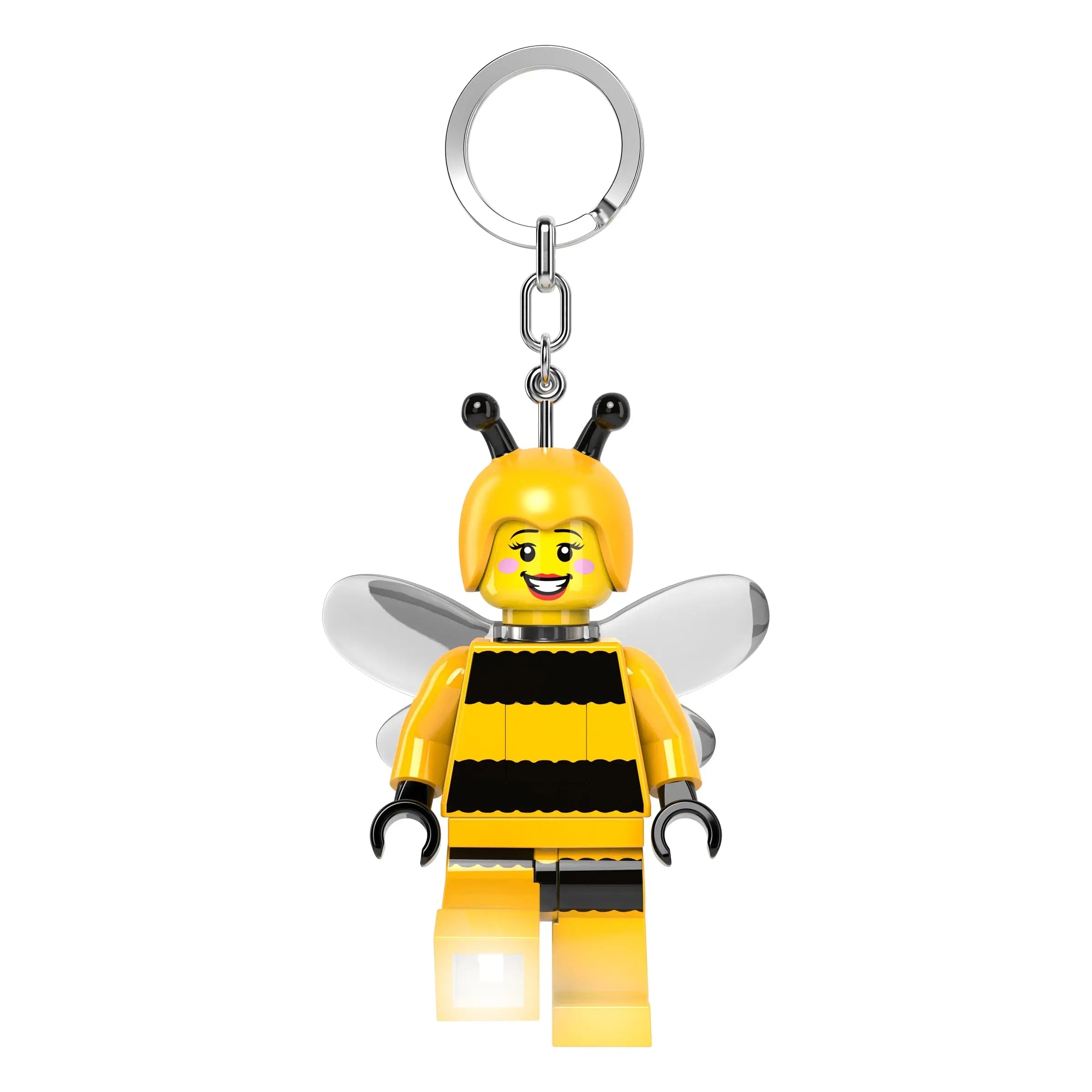 LEGO® Large 3 Inch Tall Figure Keychain Light - Light Bumble (KE211H)