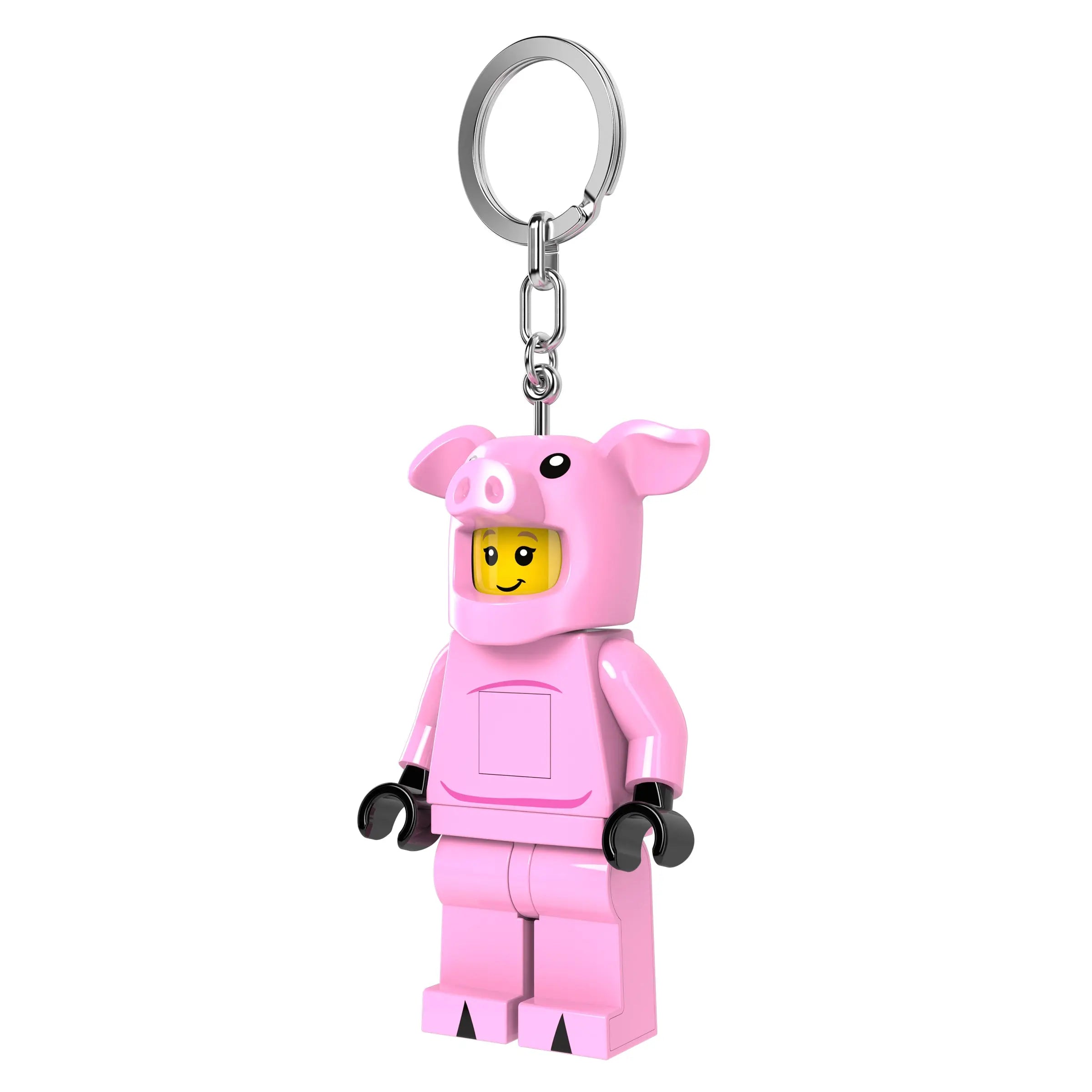 LEGO® Large 3 Inch Tall Figure Keychain Light - Little Piggy Girl (KE212H)