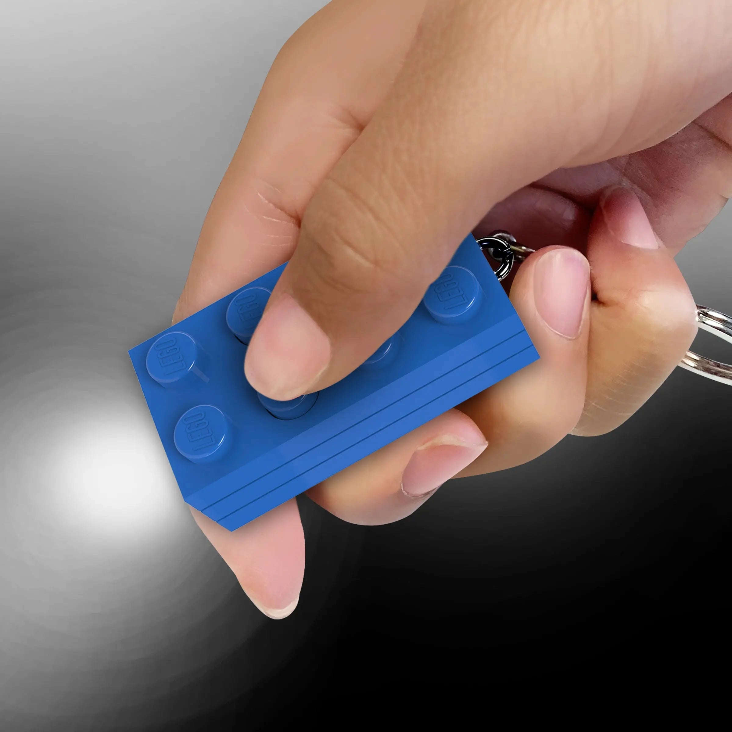 LEGO® 2x4 Brick Keychain Light - Blue (KE234HB)