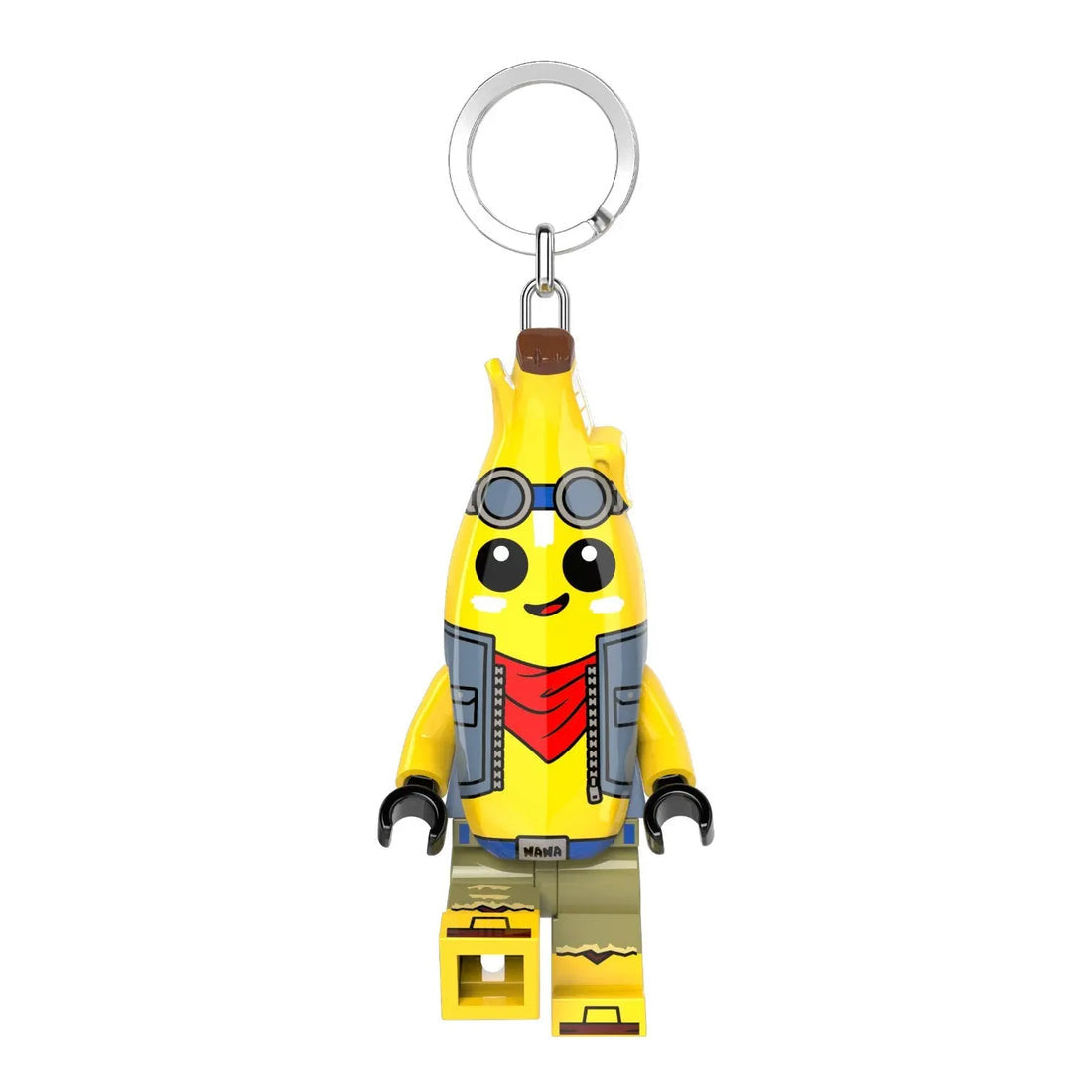 LEGO® Fortnite® Adventure Peely Keychain Light (KE252H) with LED light-up feet