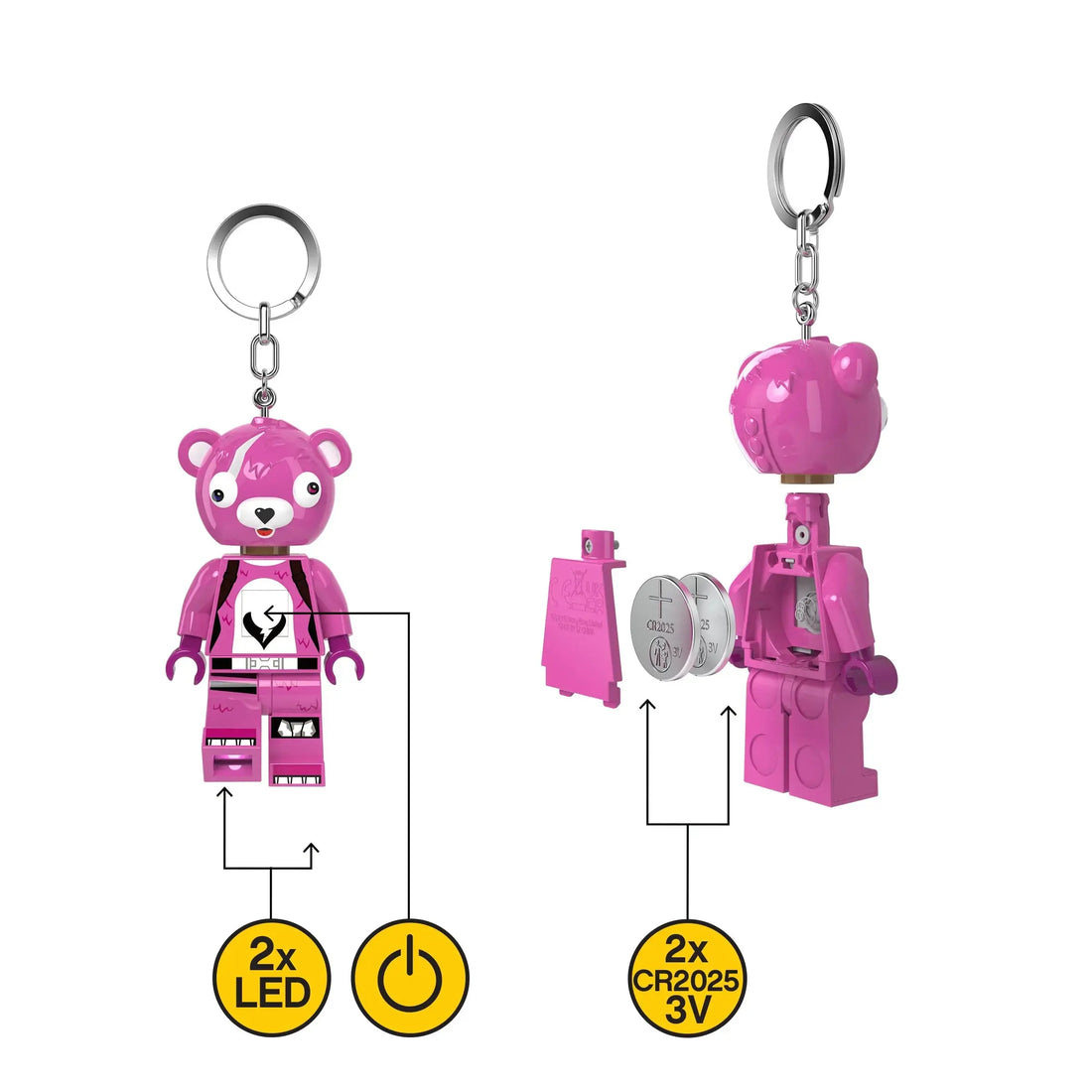 LEGO® Fortnite® Keychain Light - Cuddle Team Leader (KE253H)