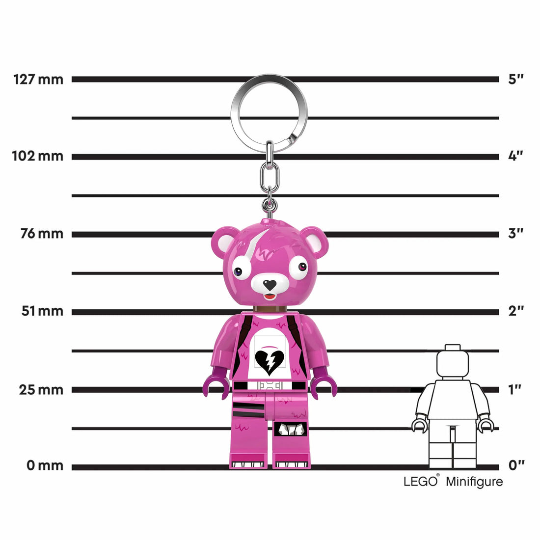 LEGO® Fortnite® Keychain Light - Cuddle Team Leader (KE253H)