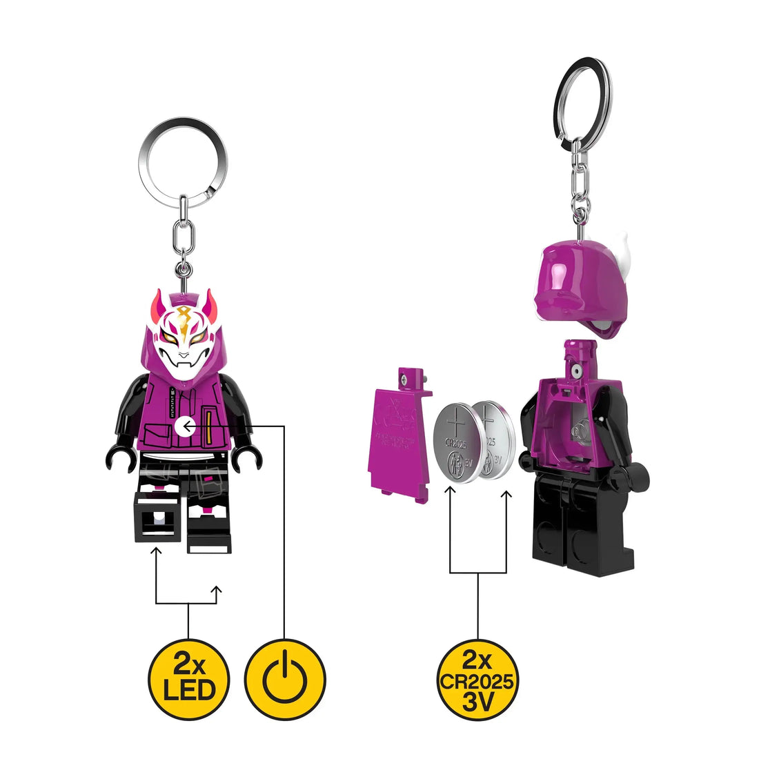 LEGO® Fortnite® Keychain Light - Drift (KE254H)