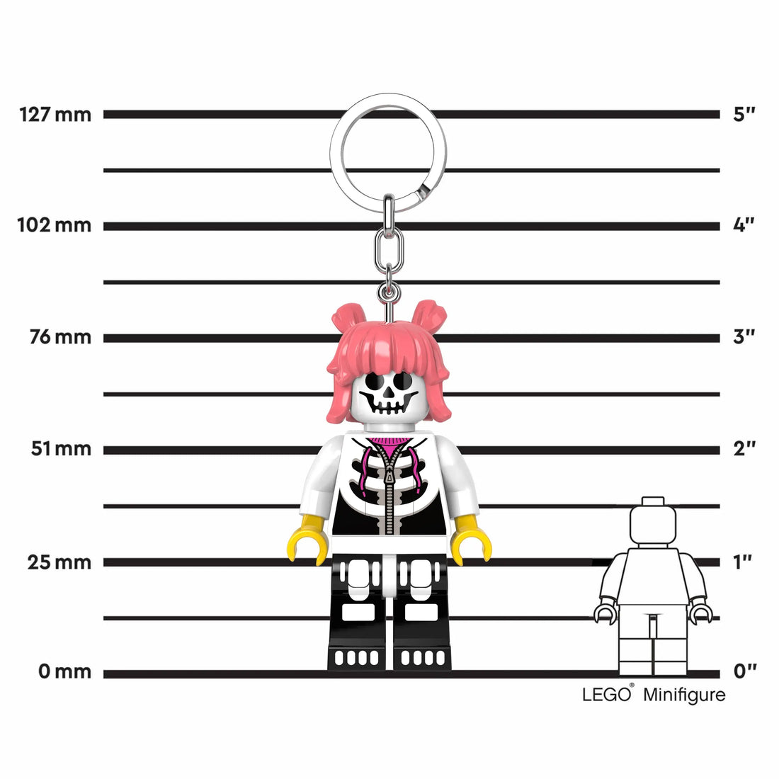 LEGO® Keychain Light - Skeleton Girl (KE261H)