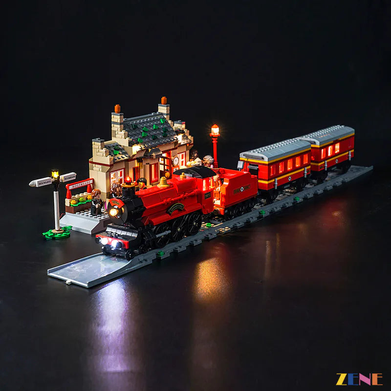 LEGO Light Kit for Hogwarts Express Train Set with Hogsmeade Station 76423