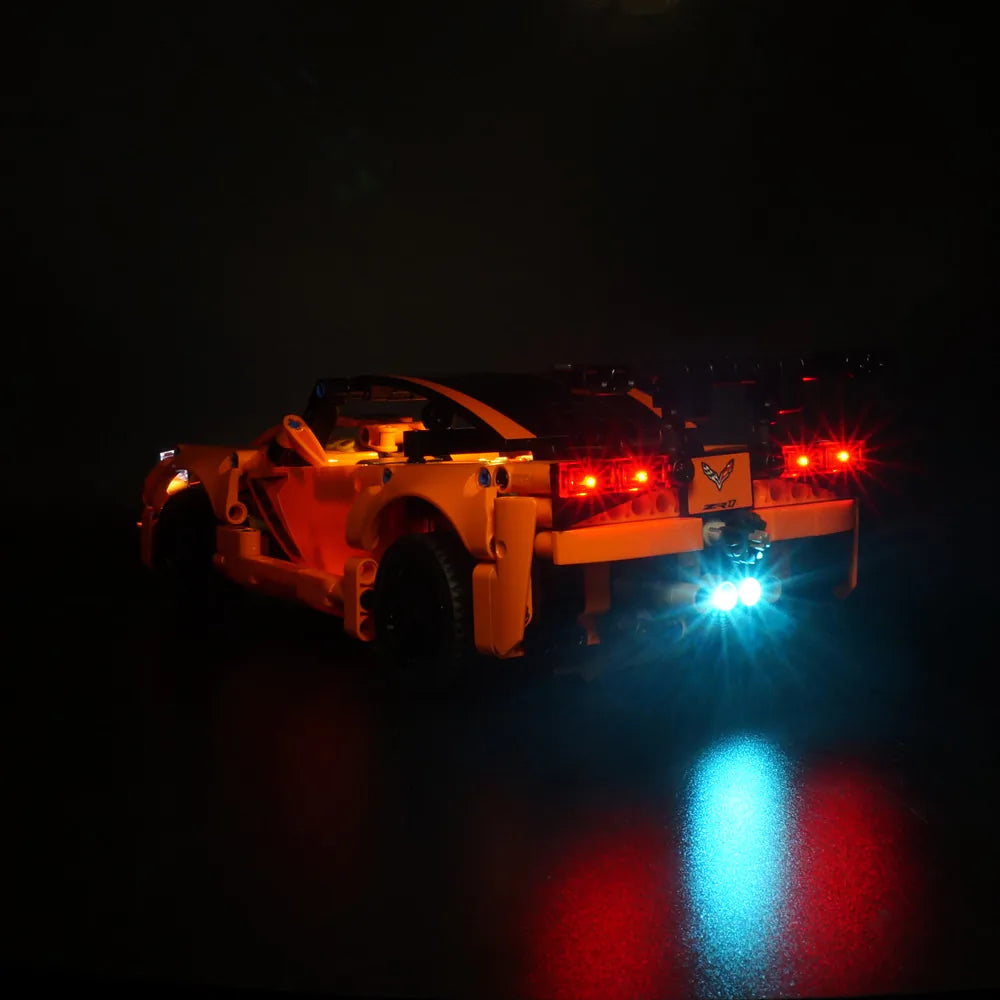 Light Kit for LEGO Corvette ZR1 #42093